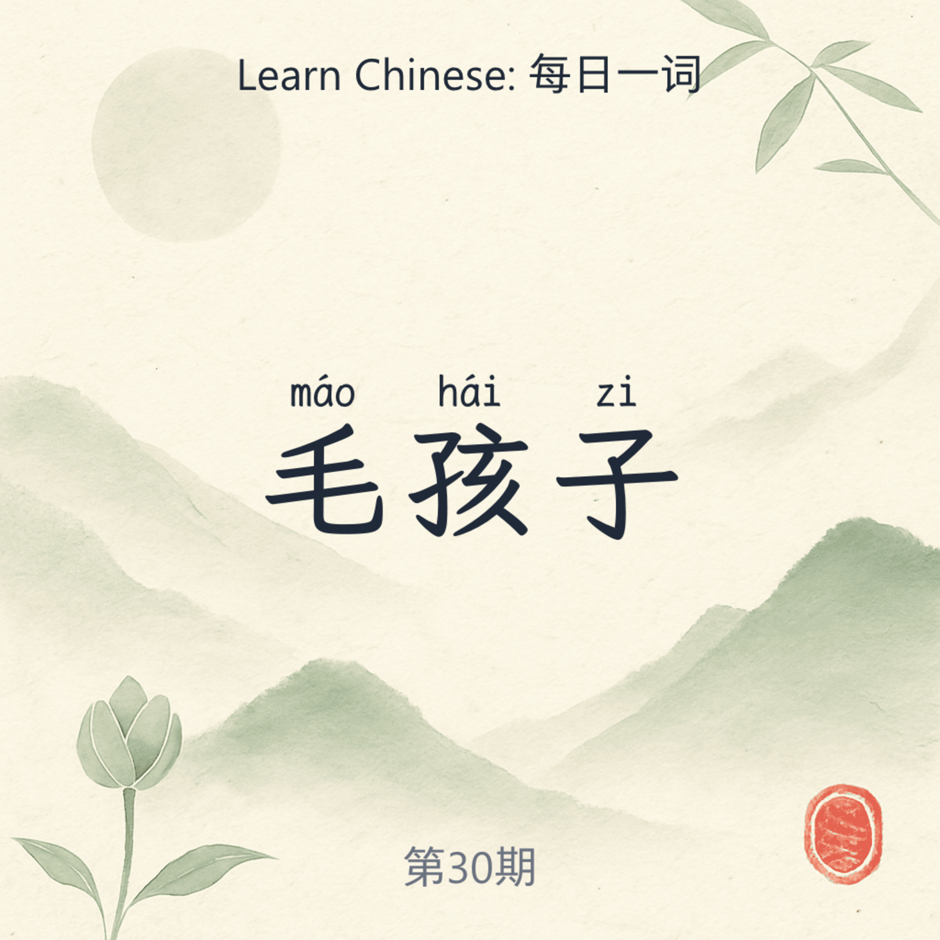 毛孩子 (máo hái zi) episode artwork