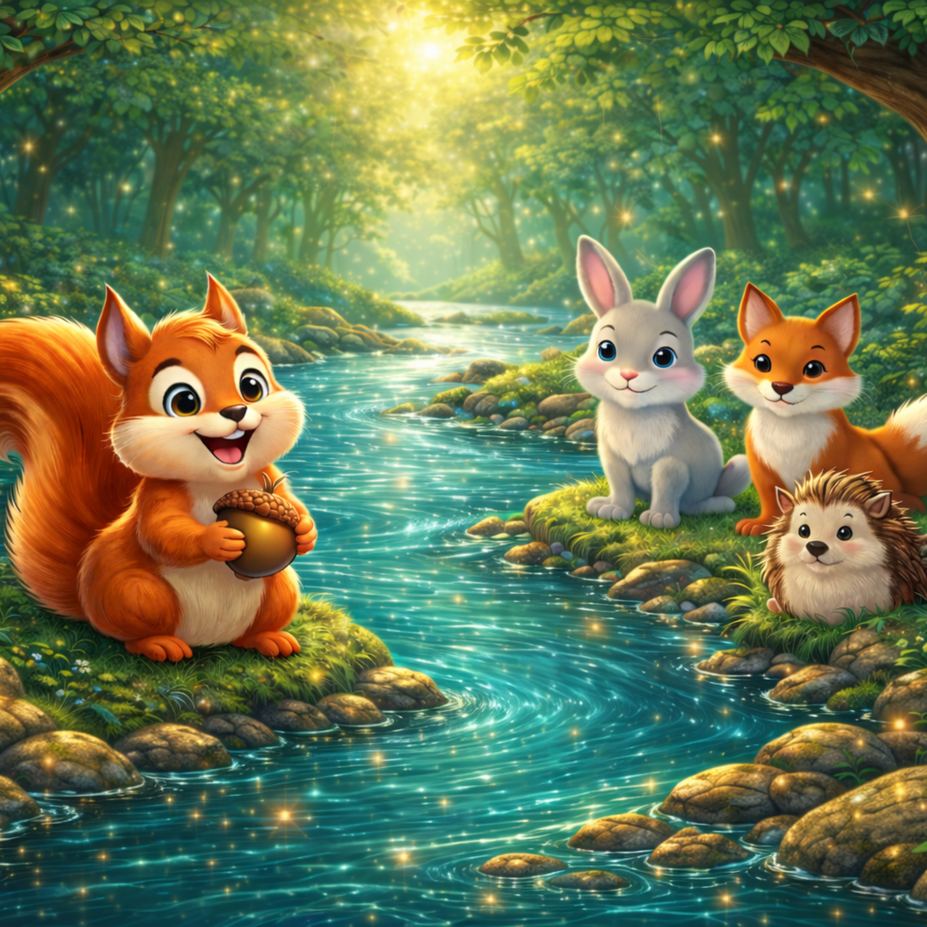 Zauberfluss – Vertrauen spüren und einschlafen - Kindermeditation zum Einschlafen - Traumreise episode artwork