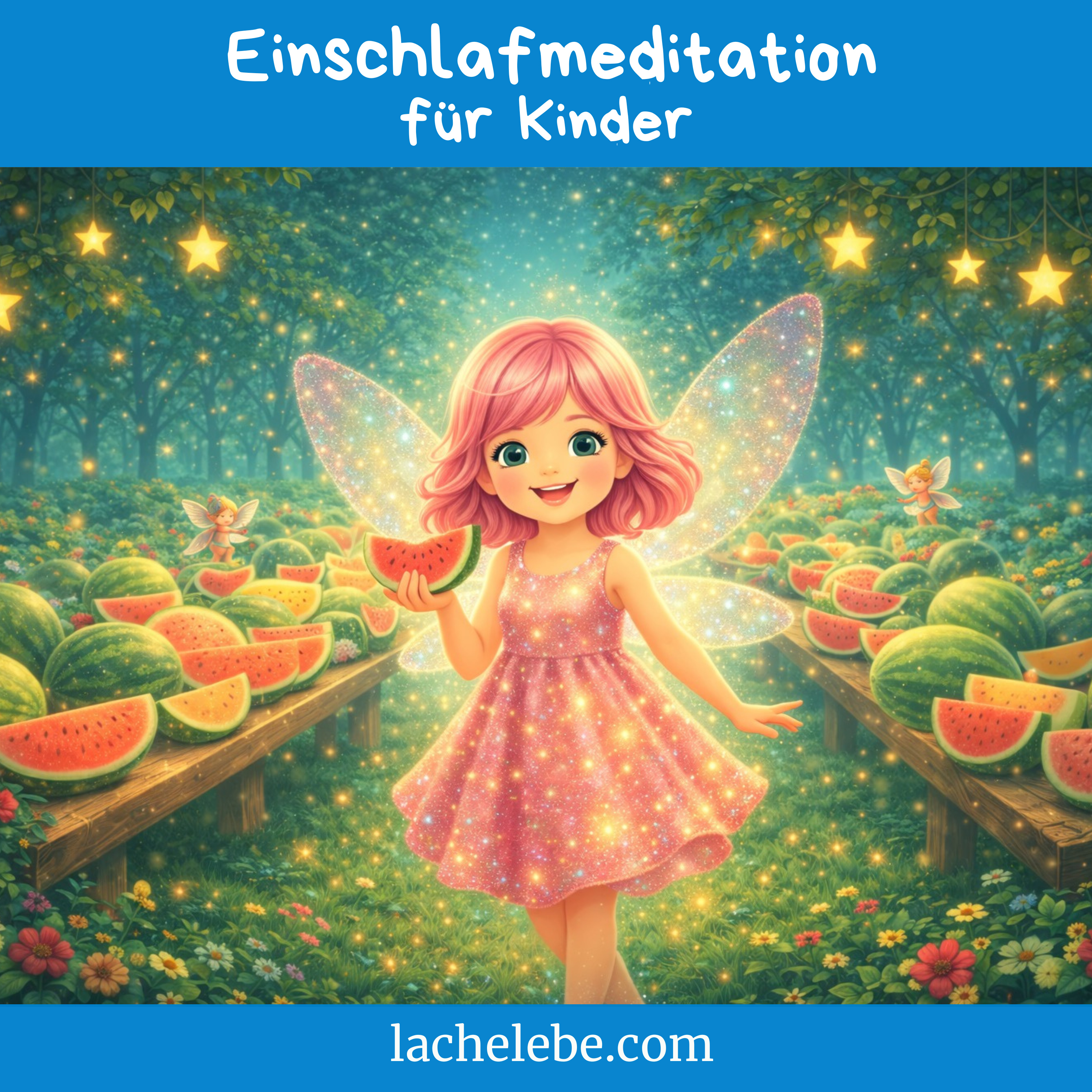 Melonenfest in Feenhausen – Kindermeditation zum Einschlafen | Mimi Glitzerfee episode artwork