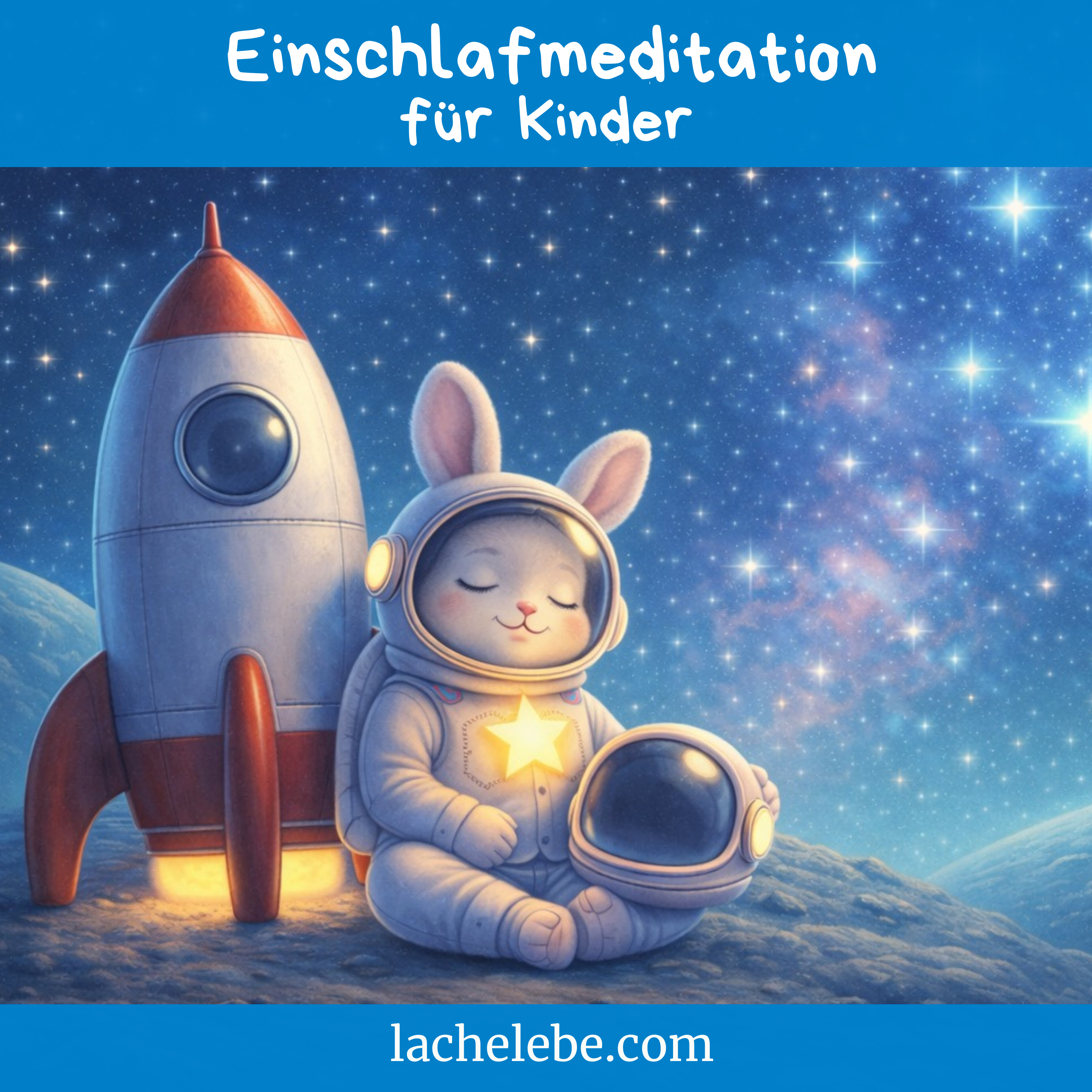 Raketenzauber im Weltall – Kindermeditation zum Einschlafen | Simon der Astronautenhase episode artwork