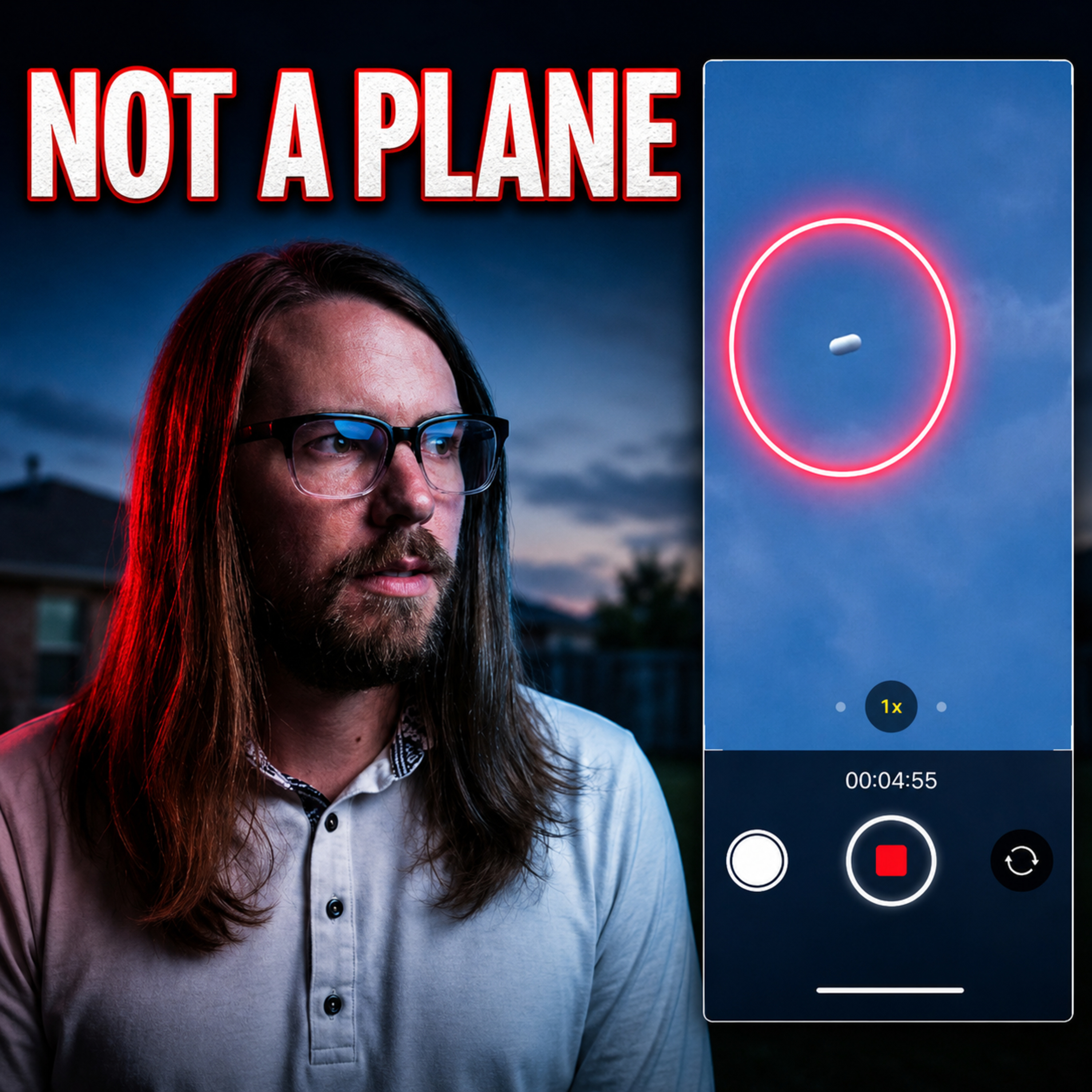 The Nebraska TicTac UFO: Raw iPhone Footage from a Backyard Encounter episode artwork