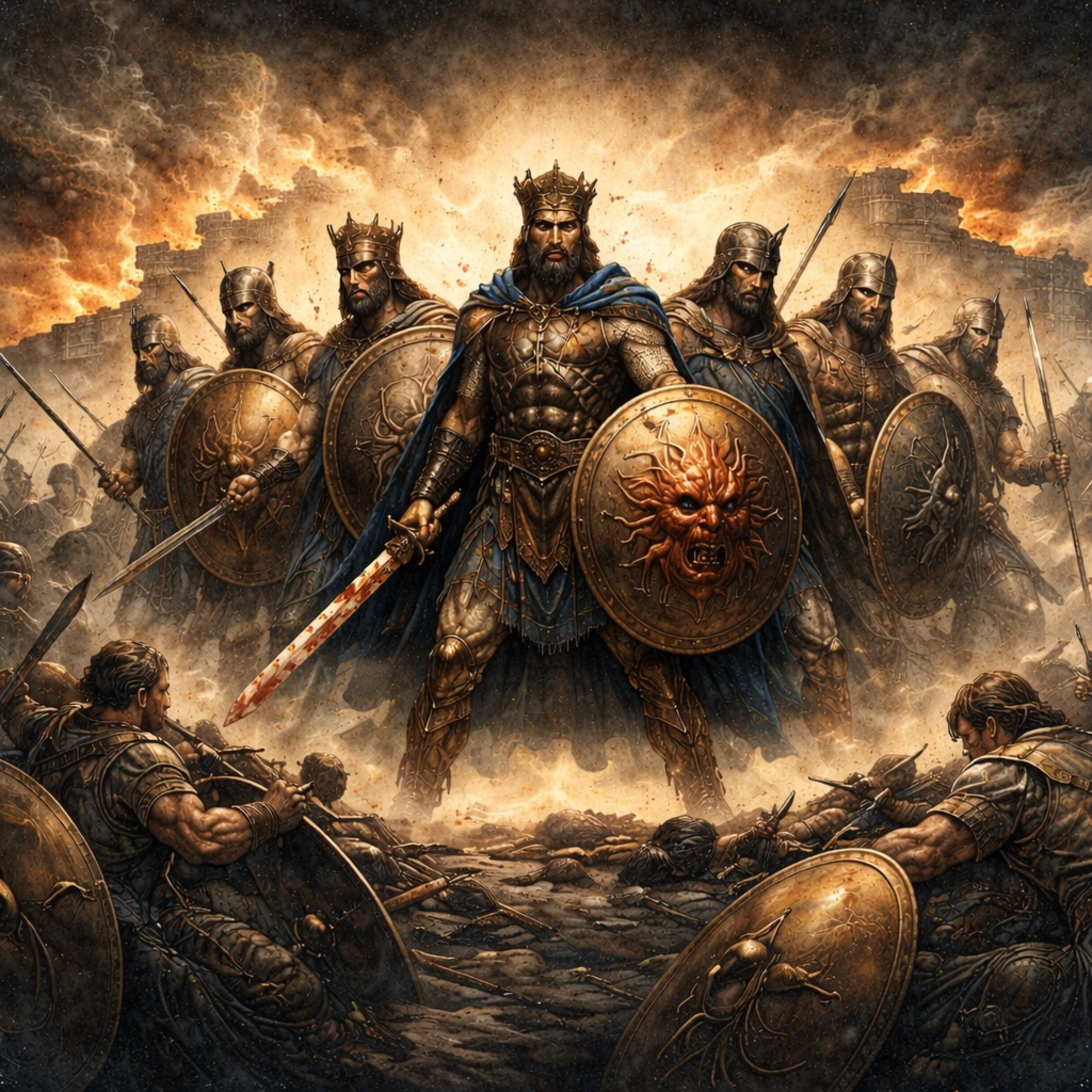 21. La Guerra de Tebas: Los Siete contra Tebas episode artwork