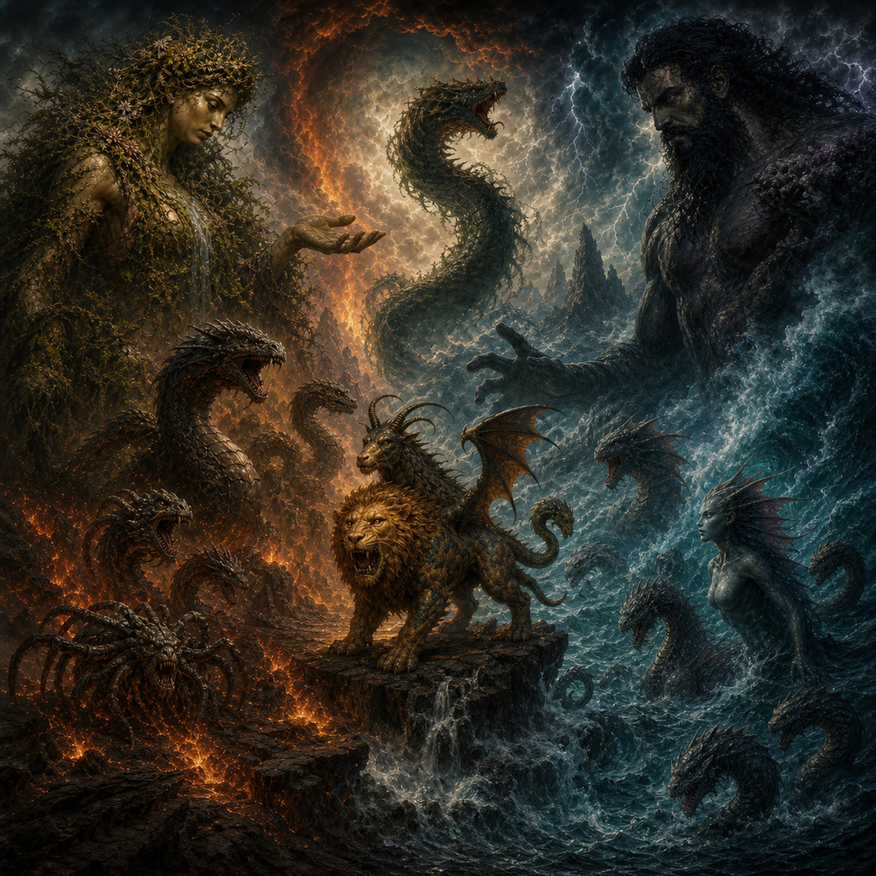 36. El nacimiento de los monstruos: de dónde vienen las criaturas míticas episode artwork