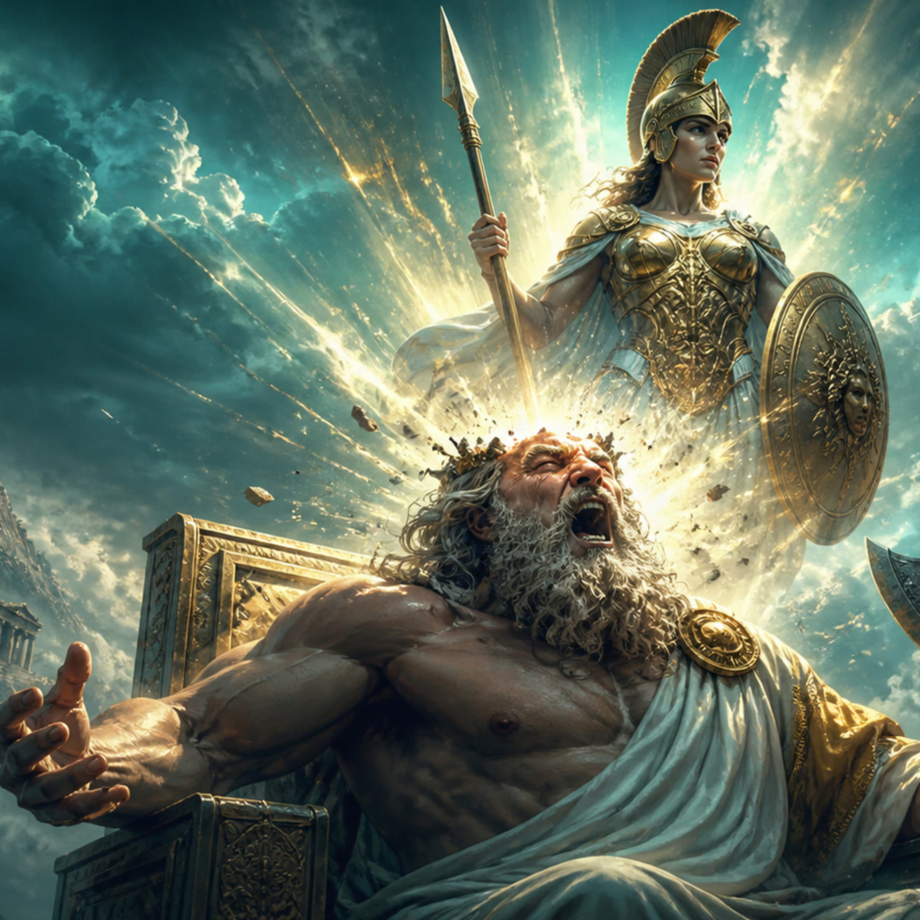 39. El nacimiento de Atenea