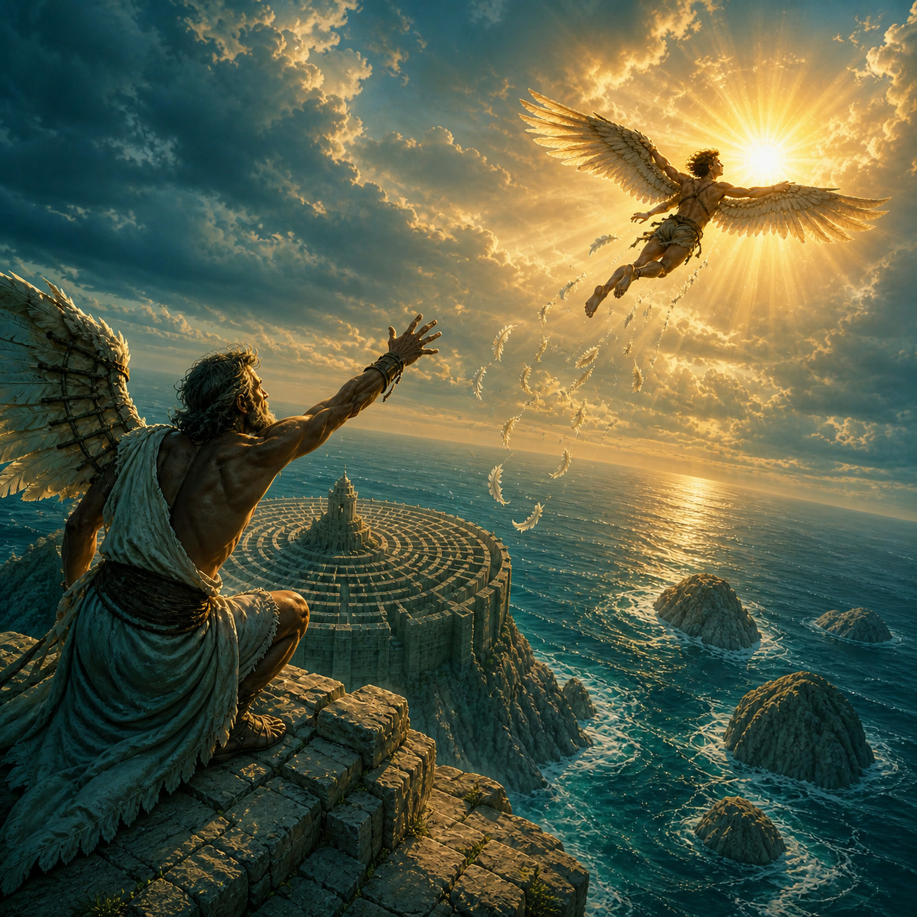 41. Ícaro y Dédalo: volar demasiado cerca del sol