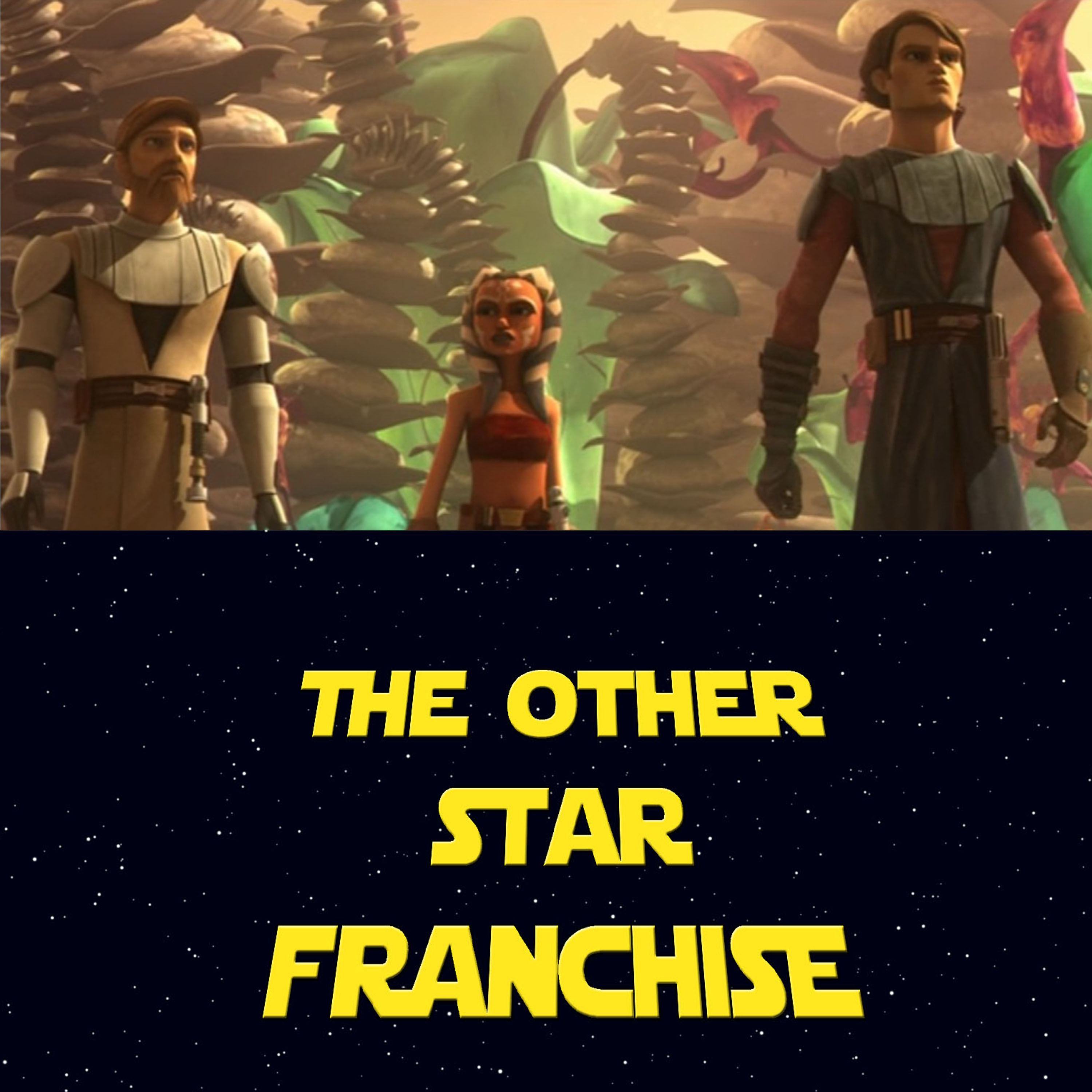 Bounty Hunters, Kaiju, and Return to Geonosis in THE CLONE WARS episode artwork