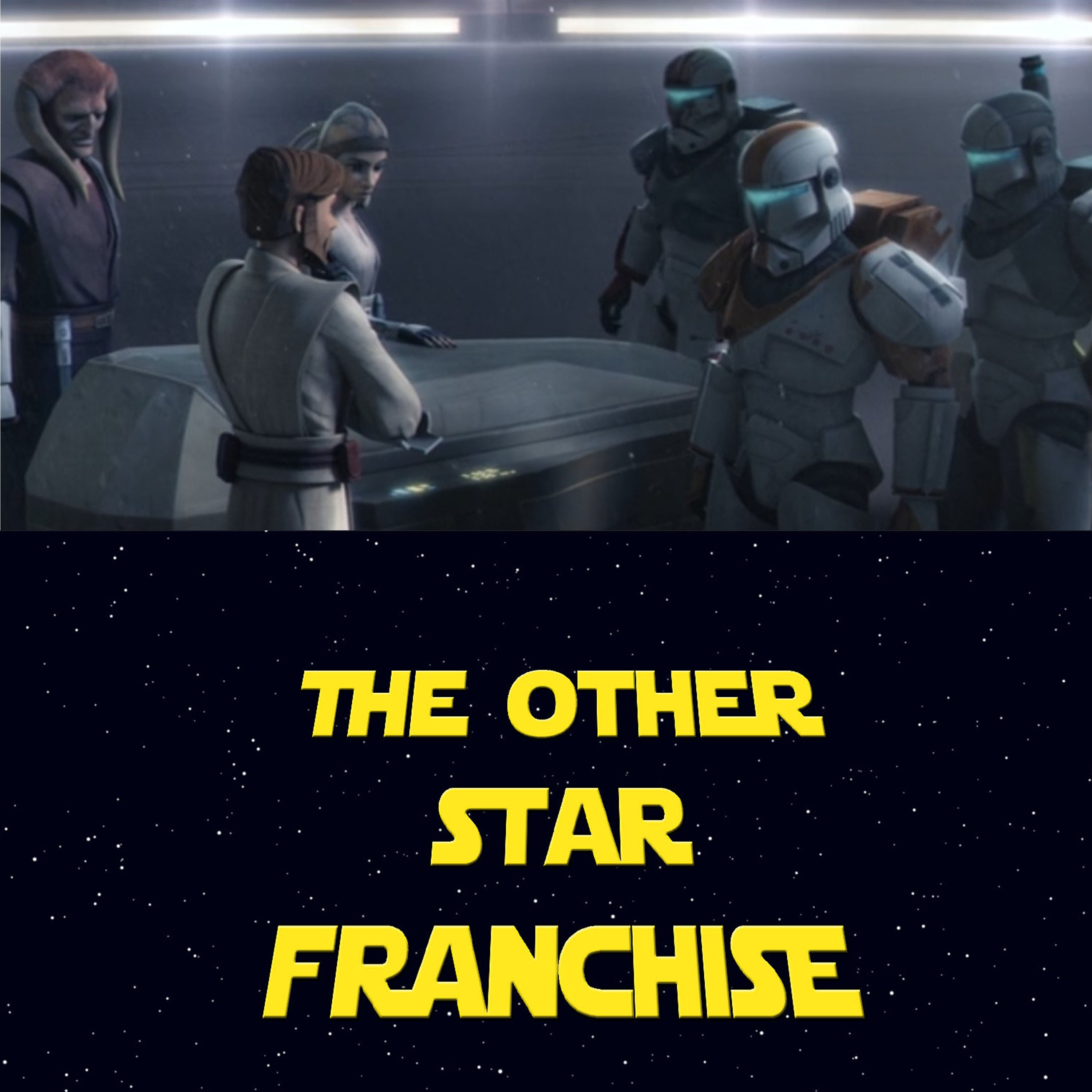 Nightsisters, Gods of Mortis, and Water War in THE CLONE WARS episode artwork