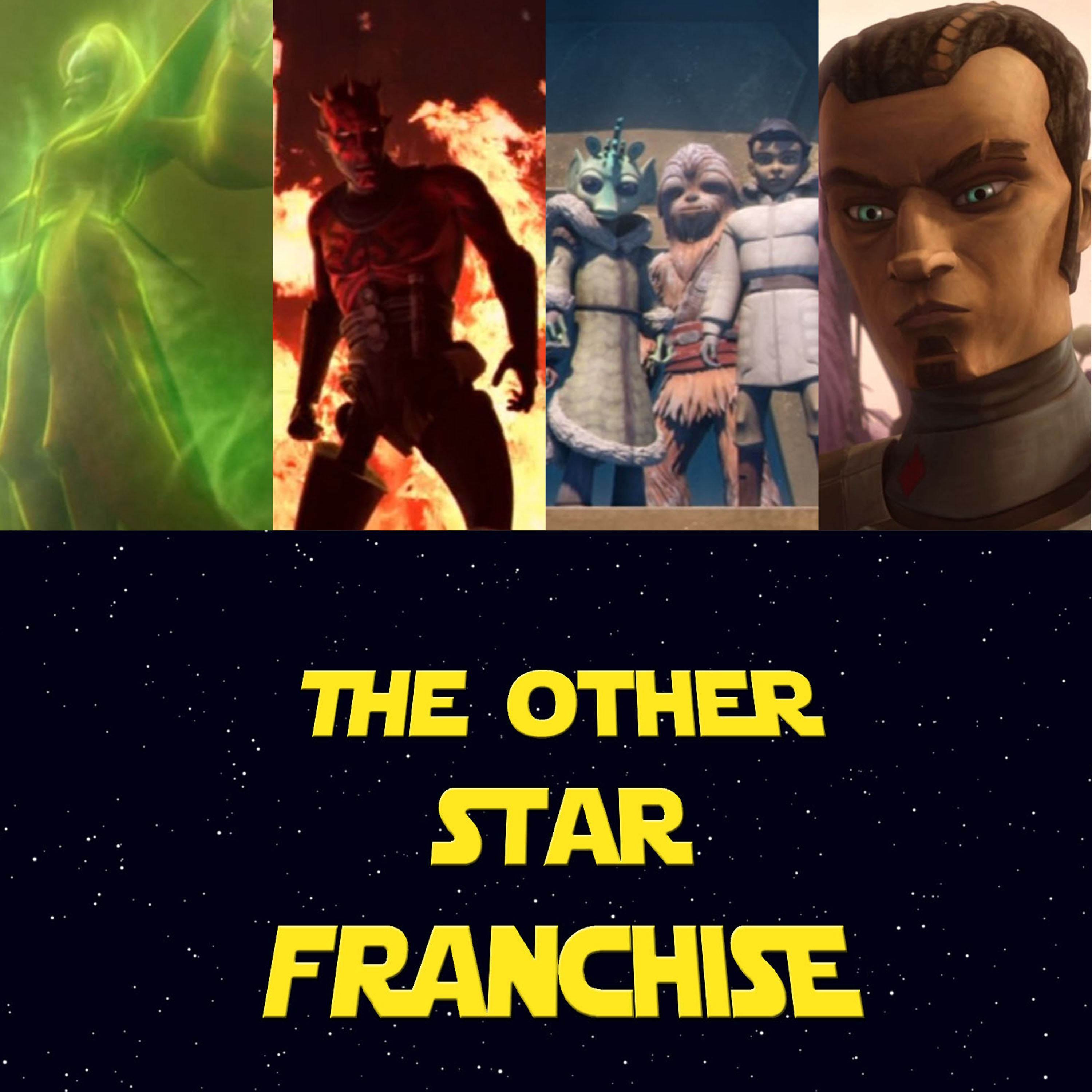 Grevious vs Witches, Return of Maul, and Saw Gerrera in THE CLONE WARS episode artwork