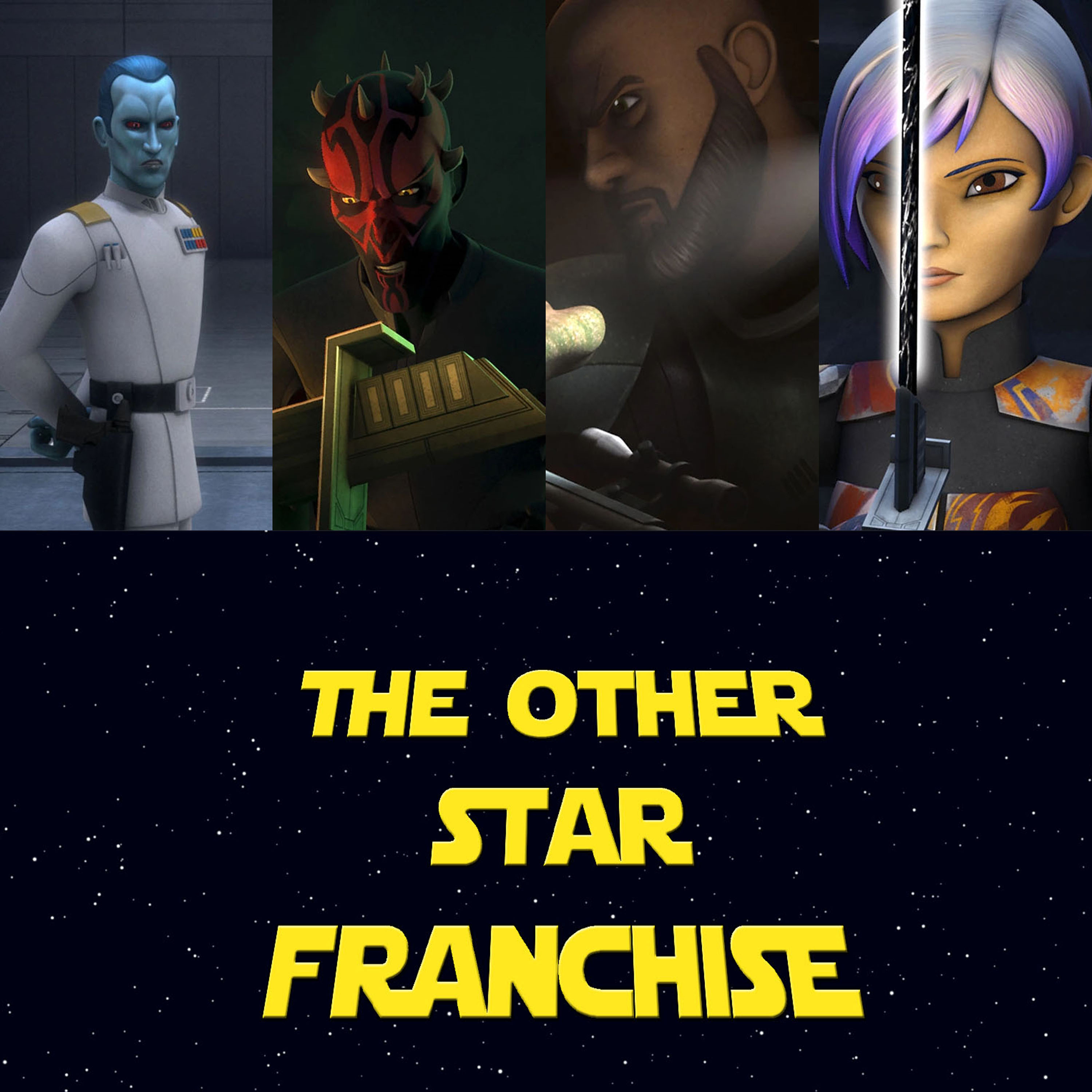 Thrawn, Maul, Darksaber, Saw Gerrera, and More STAR WARS: REBELS episode artwork