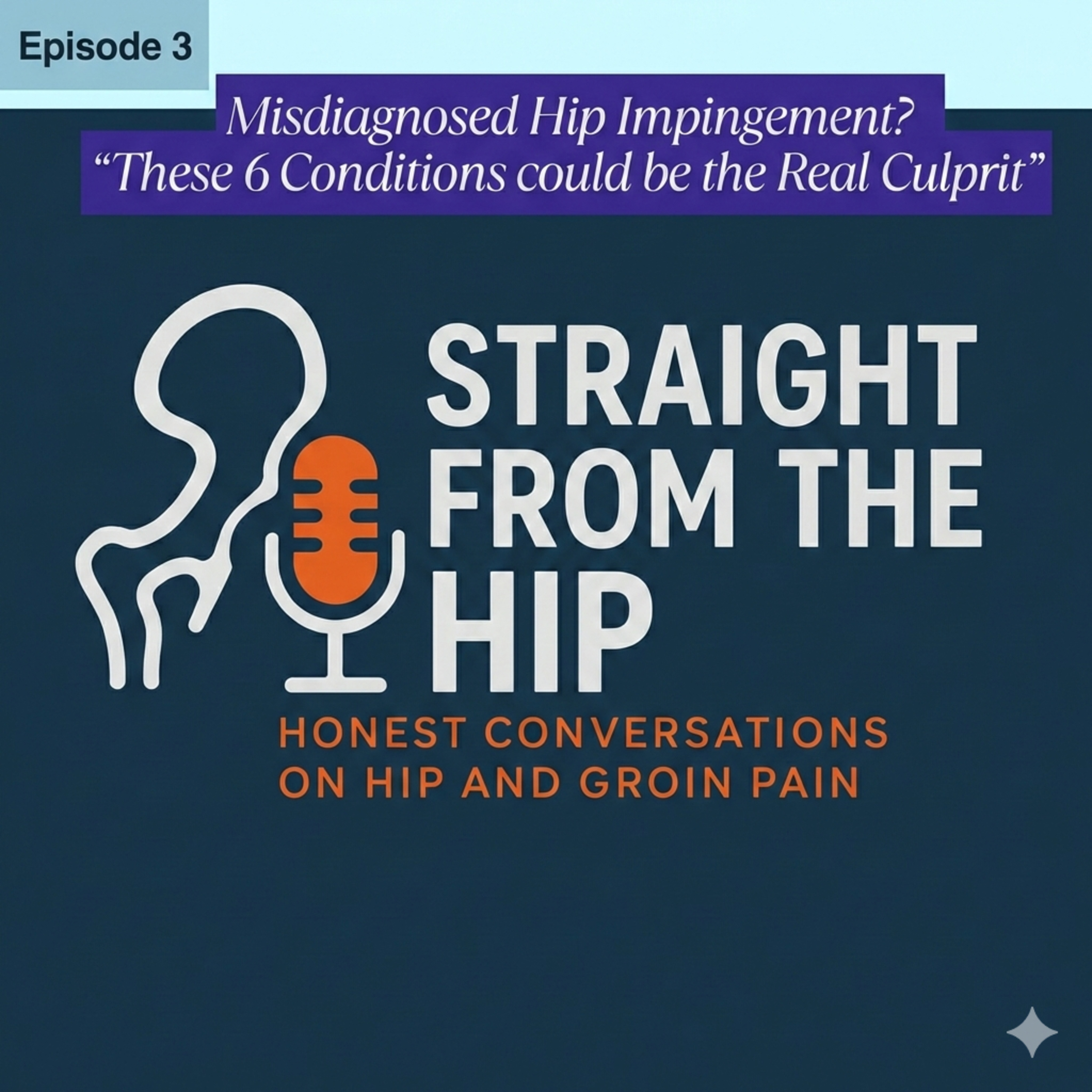 Episode 3: Misdiagnosed Hip Impingement? These 6 Conditions Could Be the Real Culprit episode artwork