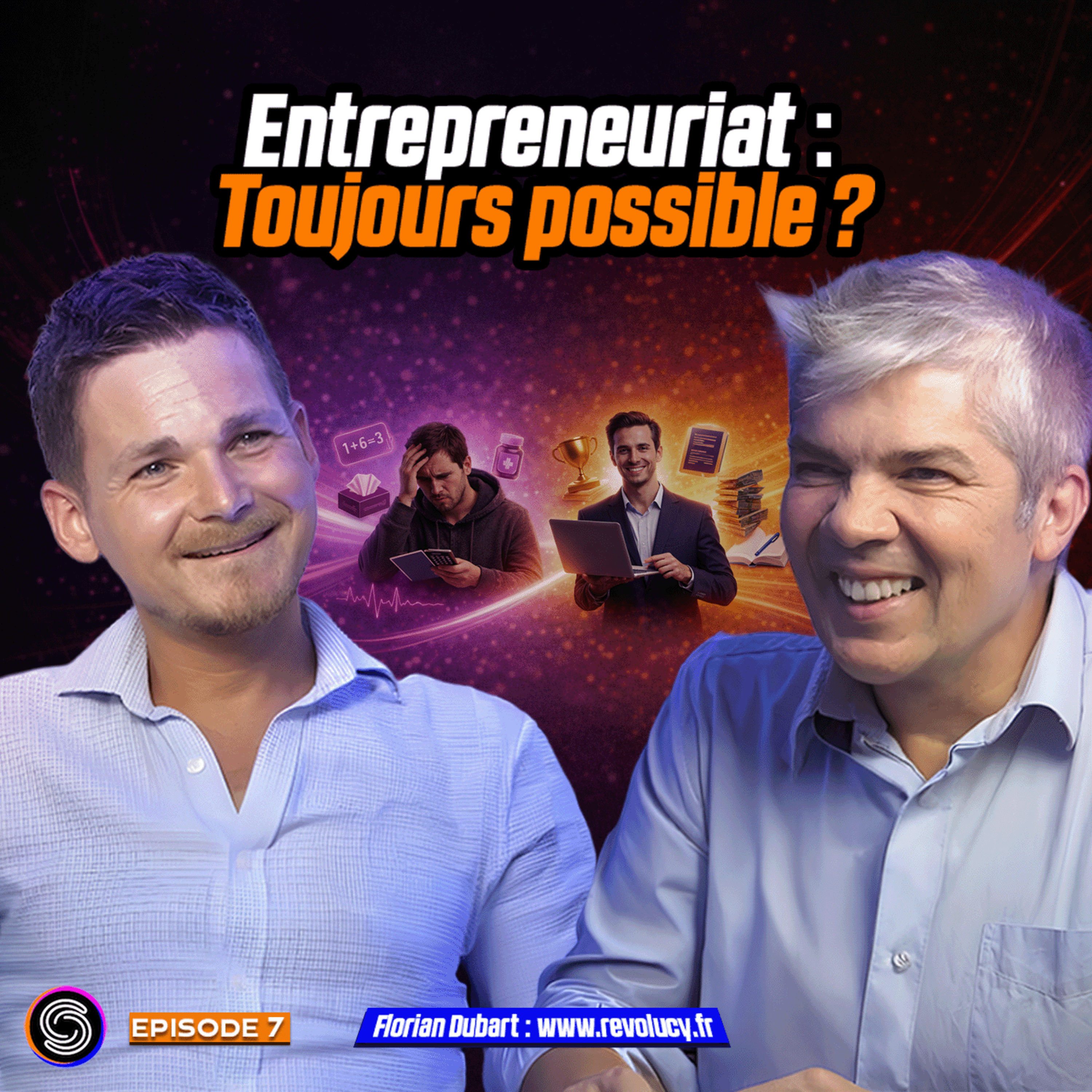 De PAUVRE ET MALADE A ENTREPRENEUR A SUCCES ET ECRIVAIN episode artwork