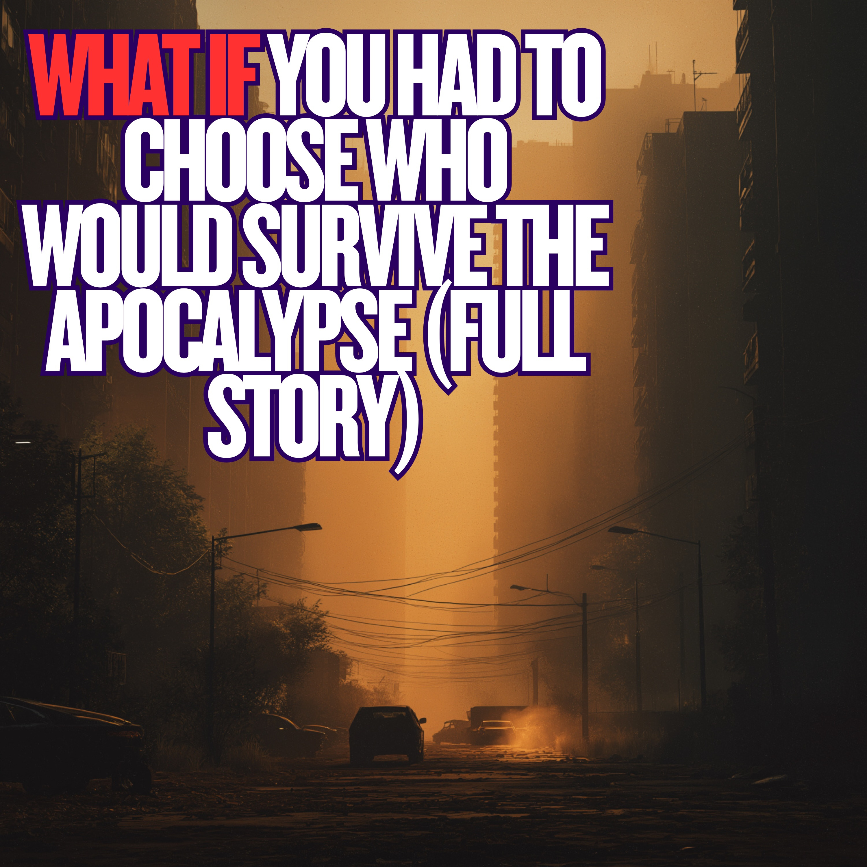 What If You Had to Choose Who Would Survive the Apocalypse? (Full Story) episode artwork