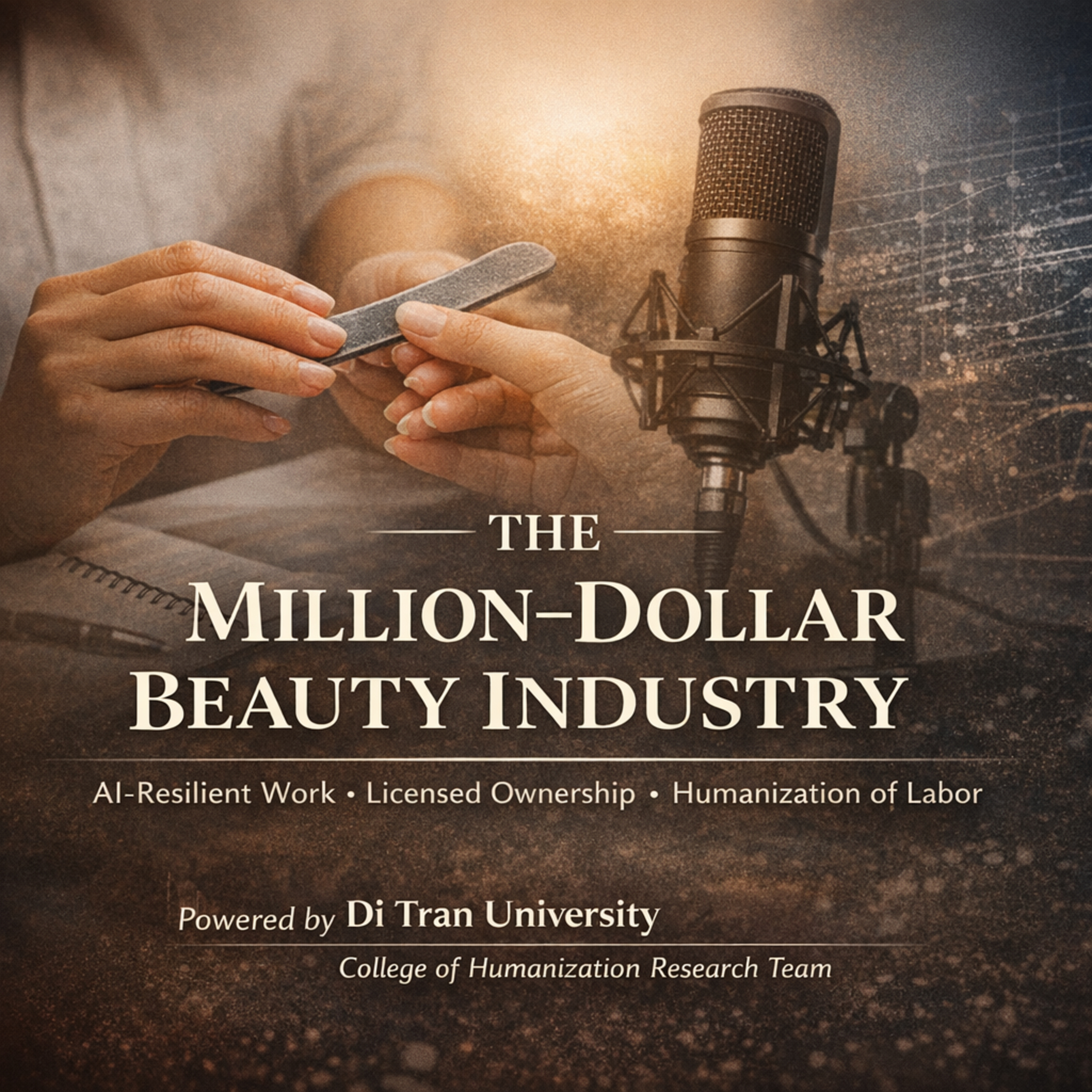 The Million-Dollar Beauty Industry: AI-Resilient Work, Licensed Ownership, and the Humanization of Labor