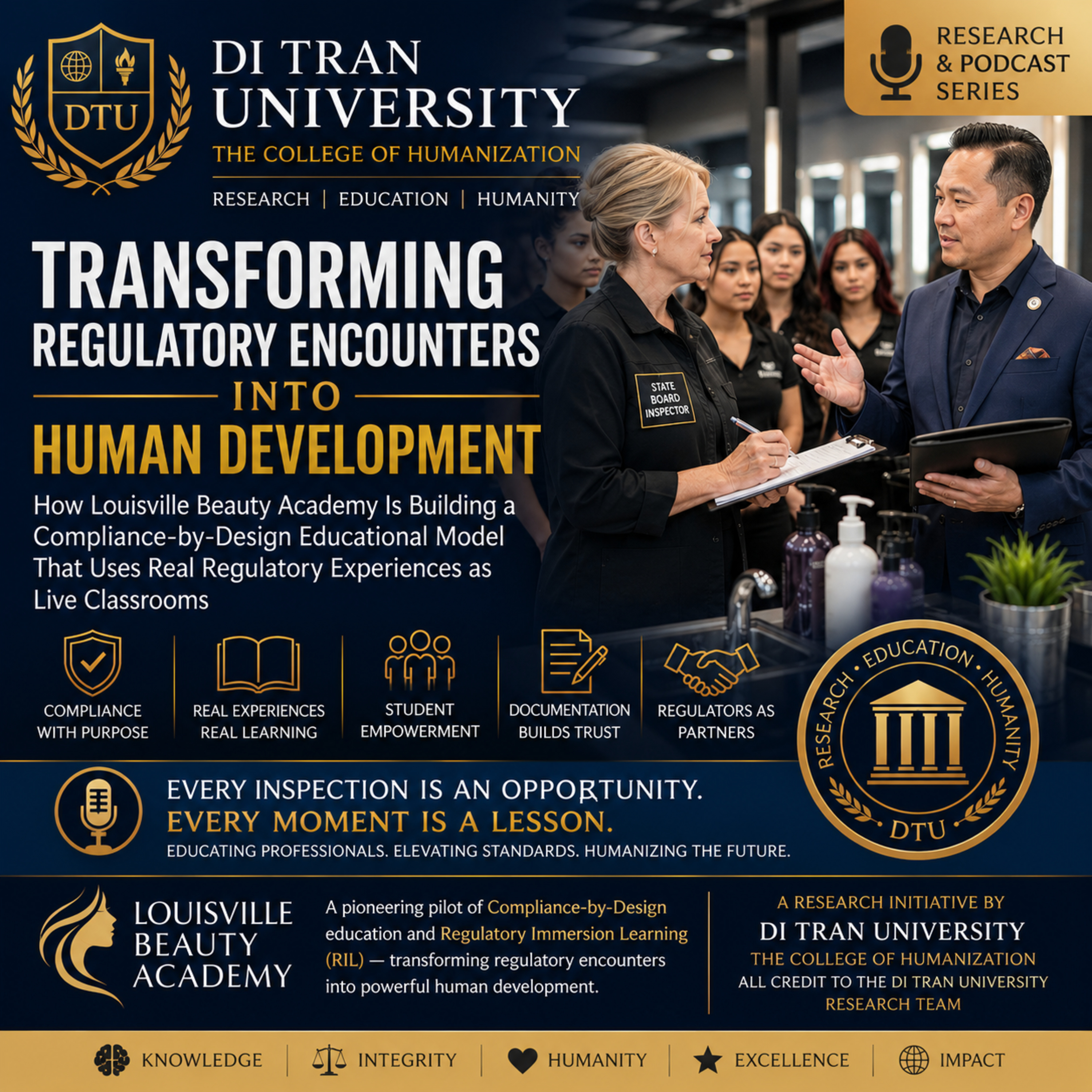 Transforming Regulatory Encounters into Human Development | Compliance-by-Design, Workforce Education & the Future of Professional Learning episode artwork