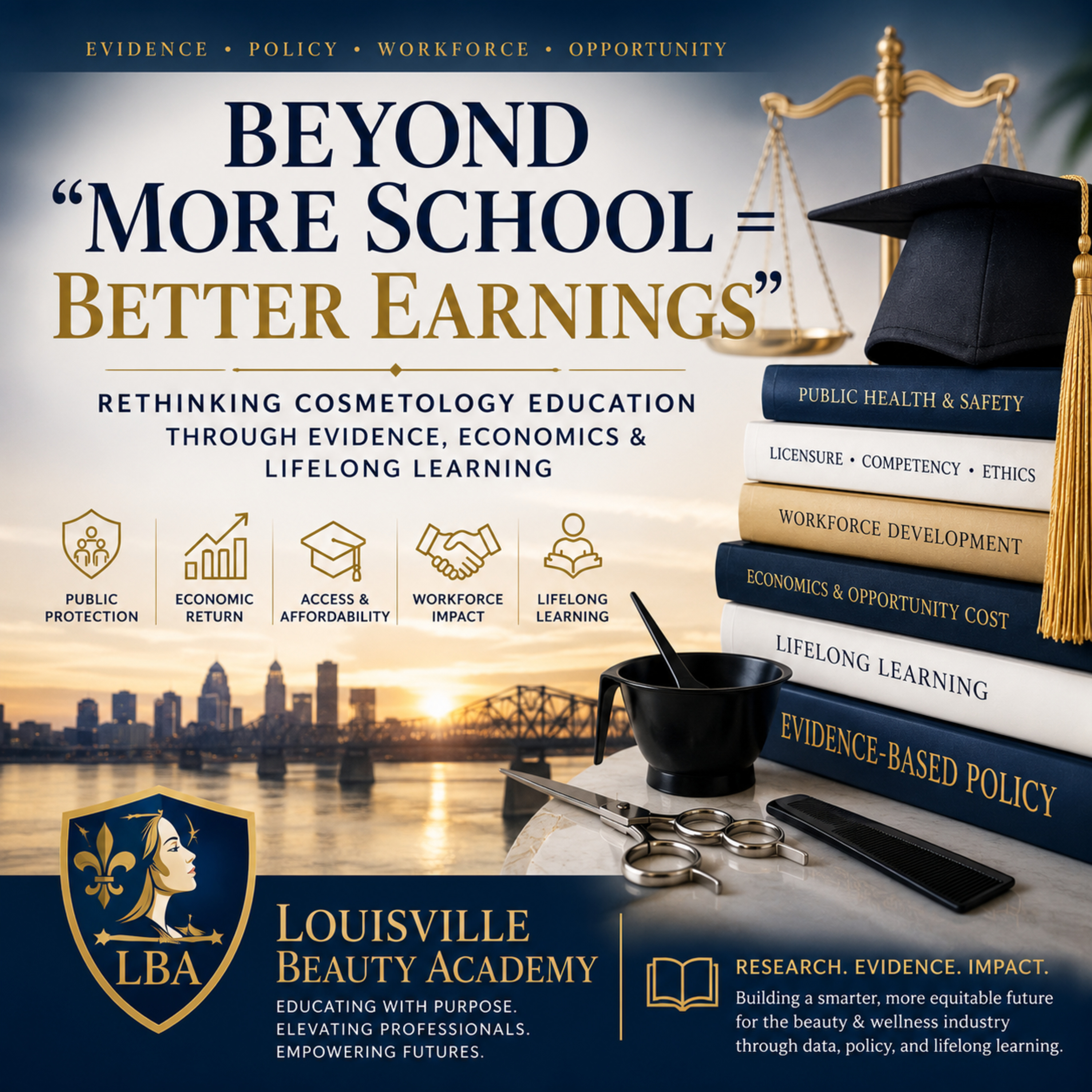 Beyond "More School = Better Earnings": Rethinking Cosmetology Education Through Evidence, Economics & Lifelong Learning episode artwork