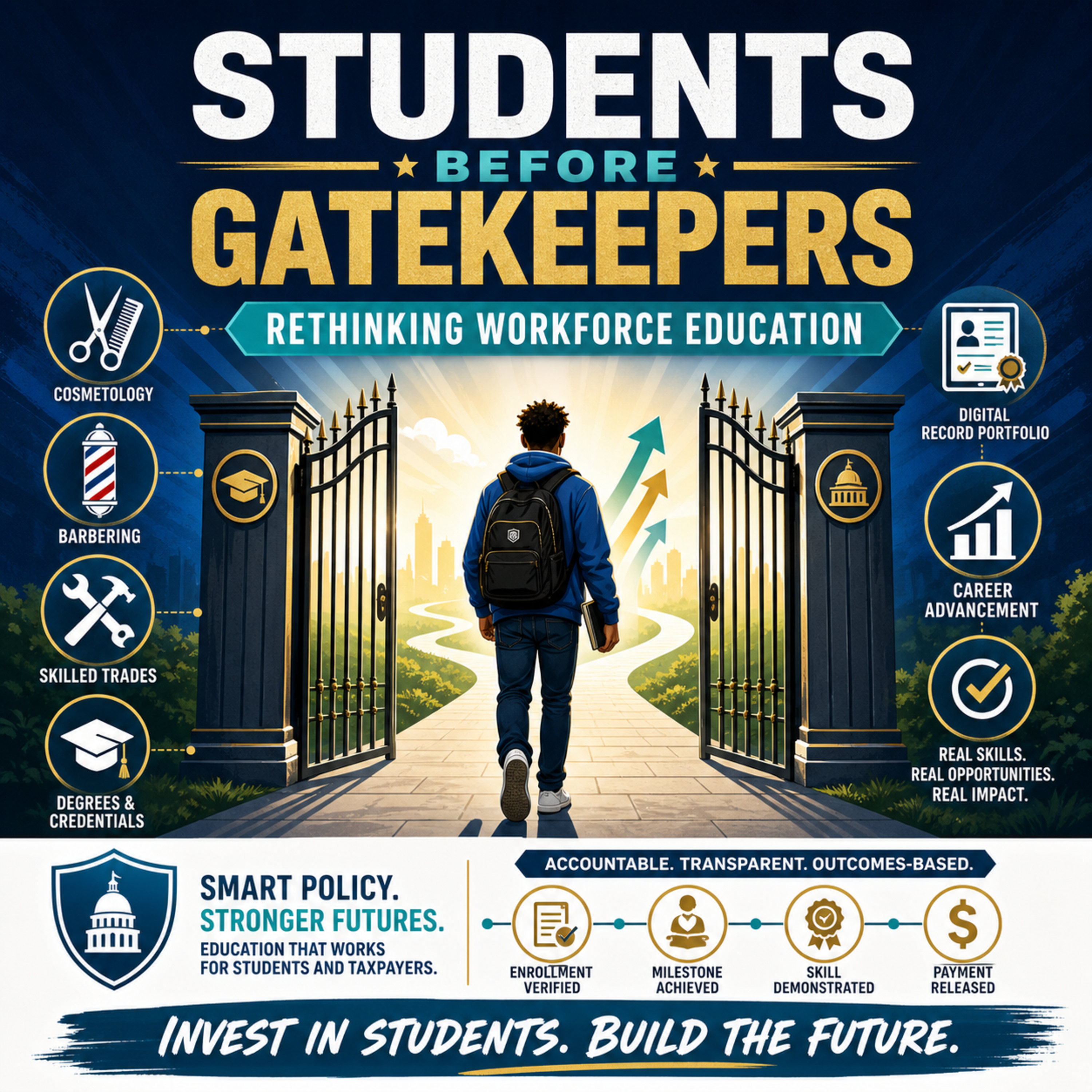 Students Before Gatekeepers: Rethinking Workforce Education episode artwork