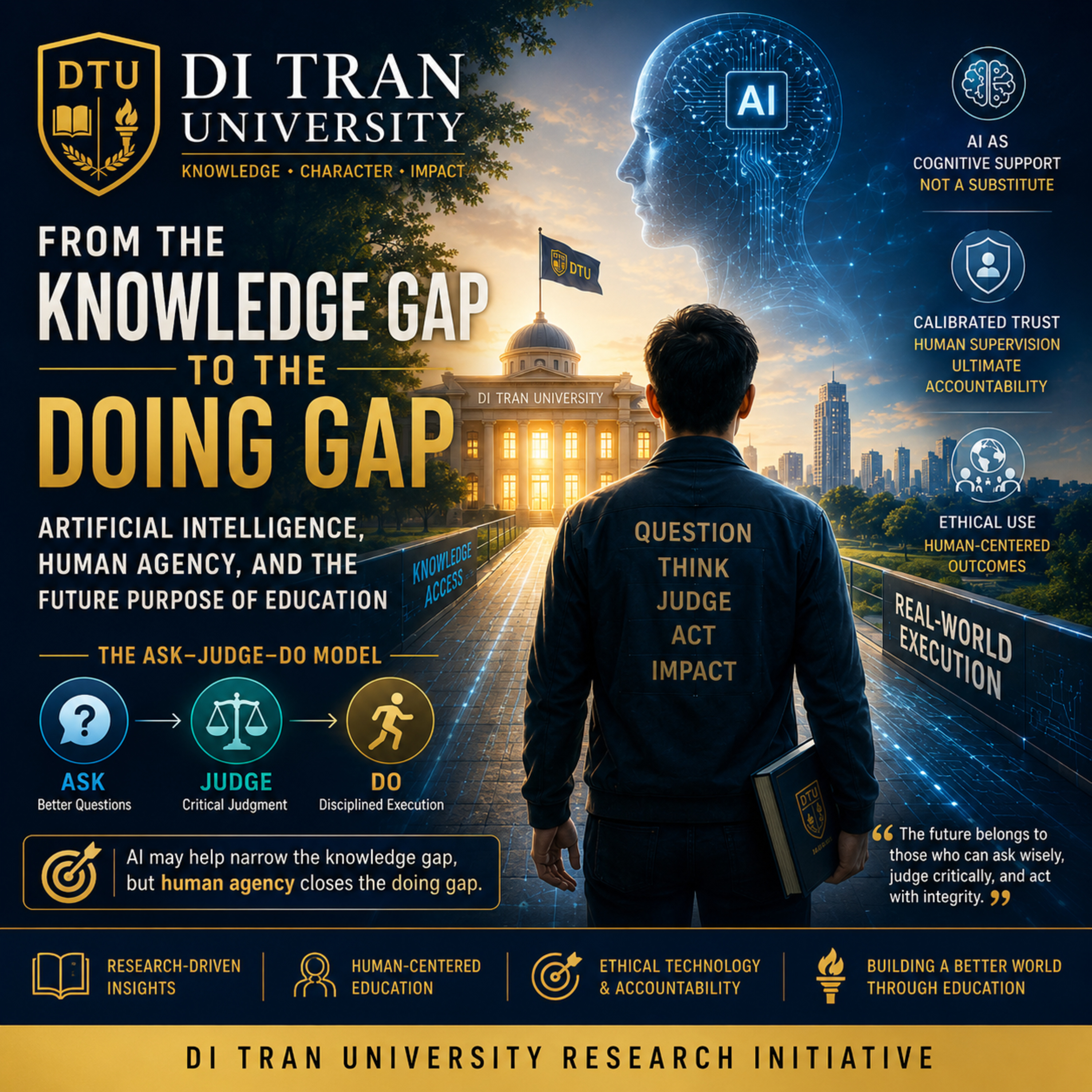 From the Knowledge Gap to the Doing Gap: AI, Human Agency & the Future of Education episode artwork