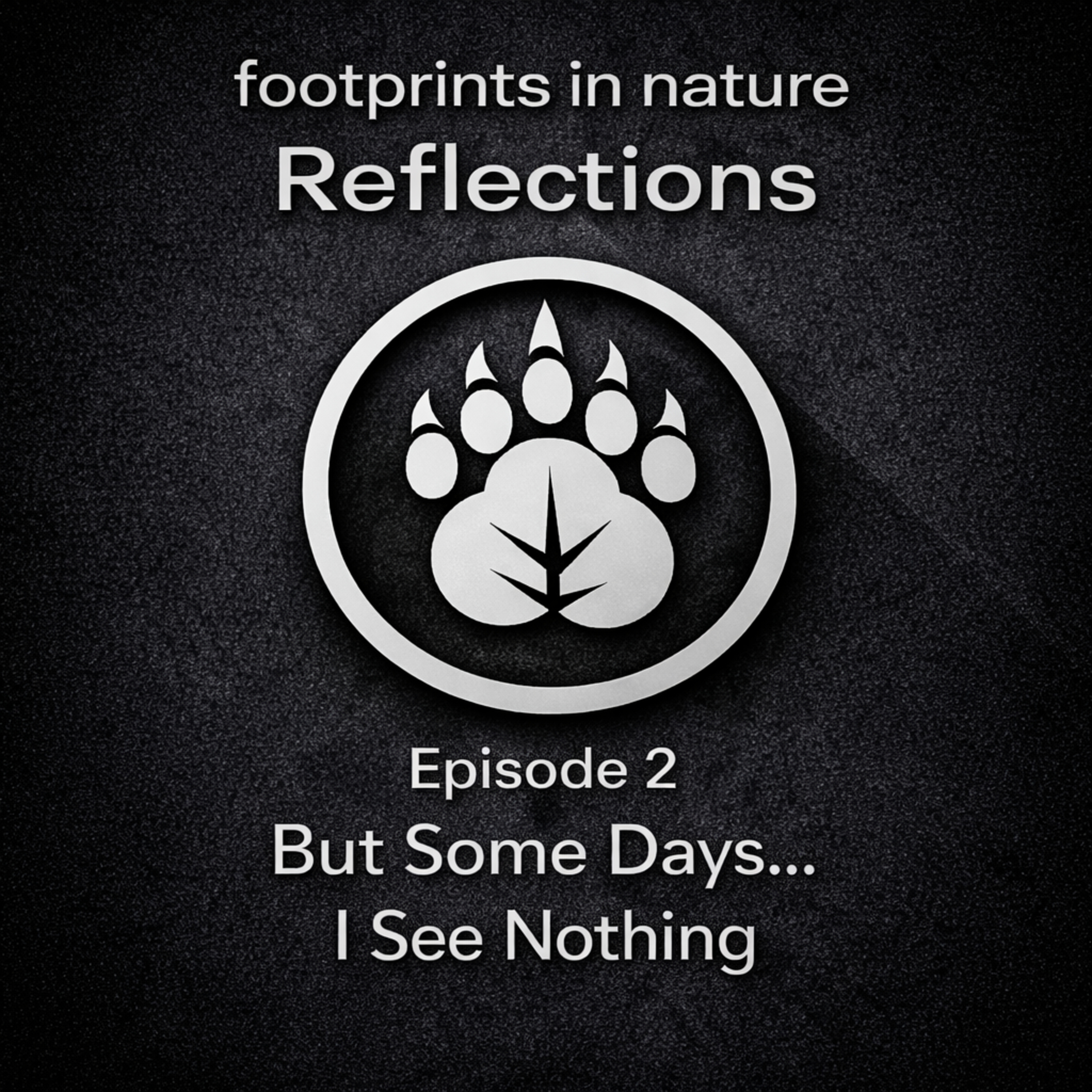 Footprints In Nature Reflections