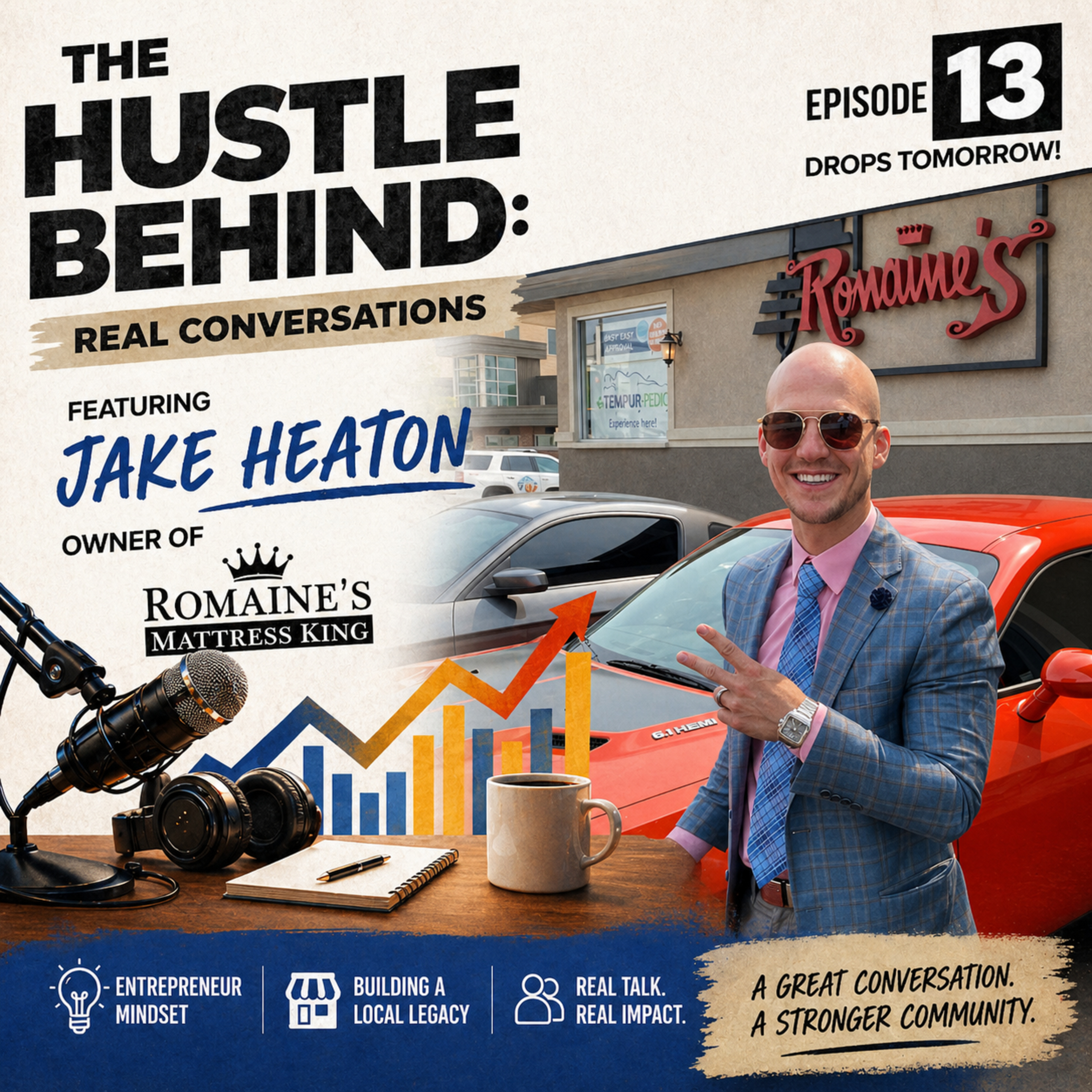 Episode 13: Jake Heaton — Building a Local Legacy at Romaine’s Mattress King episode artwork