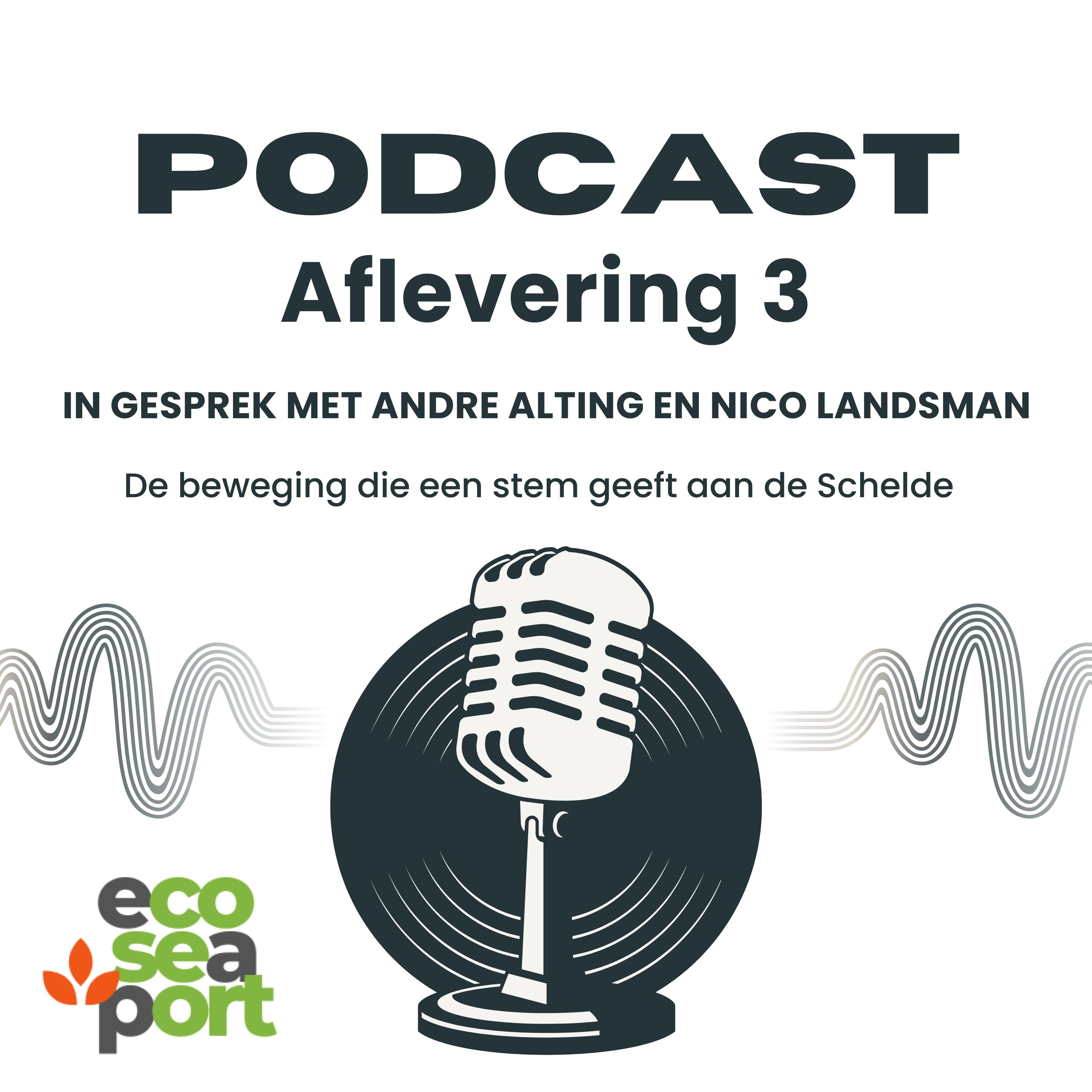 De Eco Sea Port Podcast - De beweging die een stem geeft aan de Schelde - Een gesprek met Nico Landsman en André Alting episode artwork