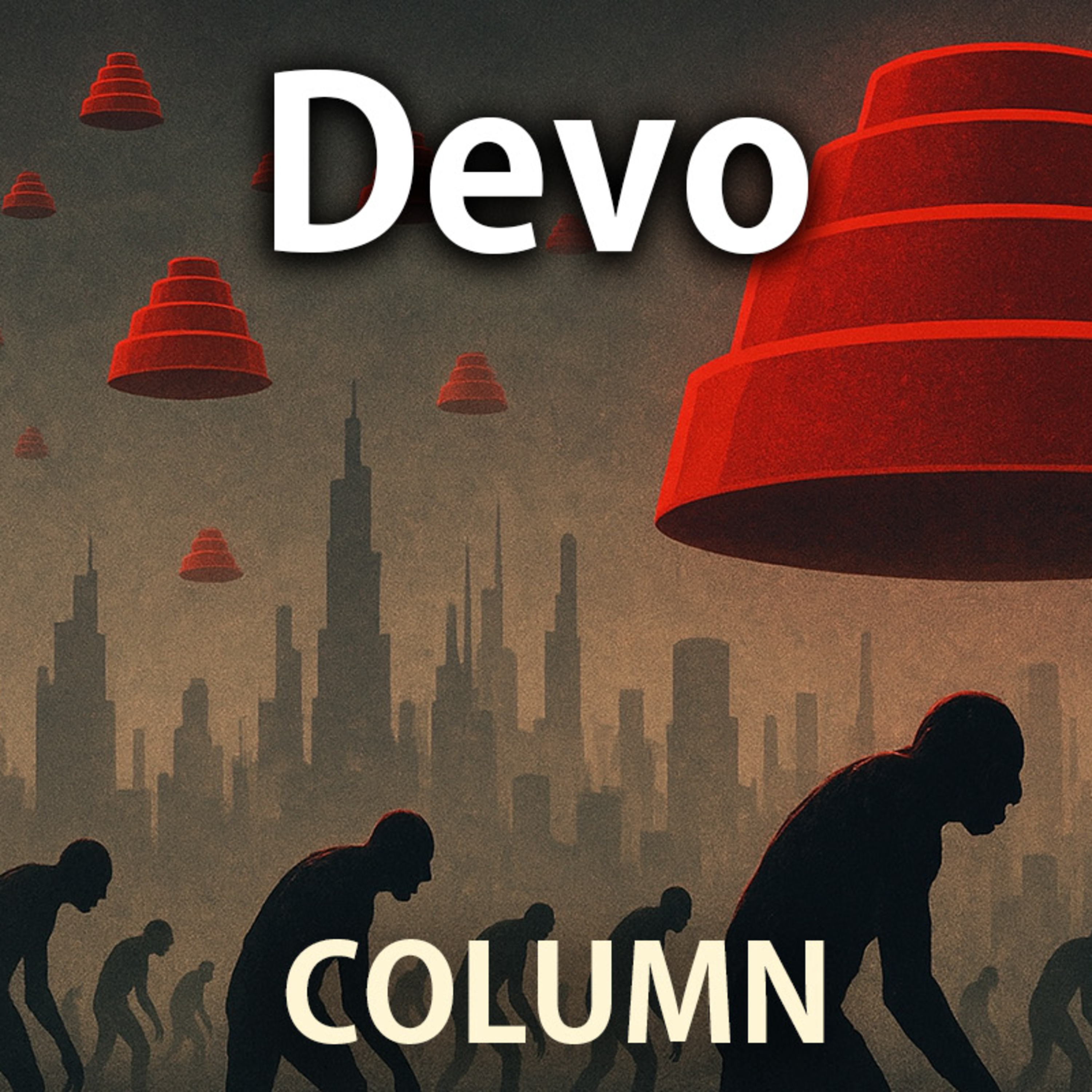 DEVO and the Energy Dome: De-Evolution in the Techno-Utopia episode artwork