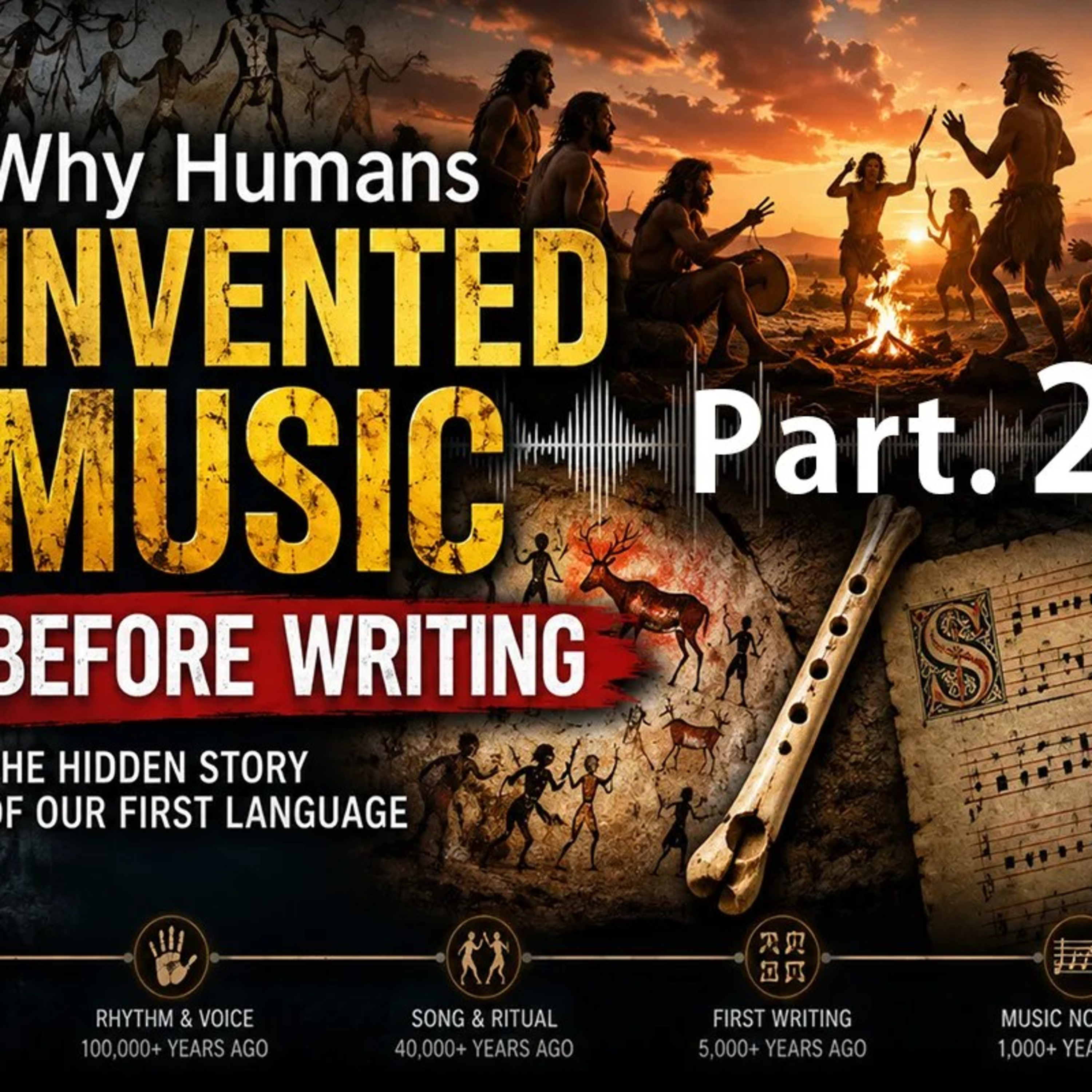 【Why Humans Invented Music Before Writing Part2】Series: “Studies in Music and Human Culture” episode artwork