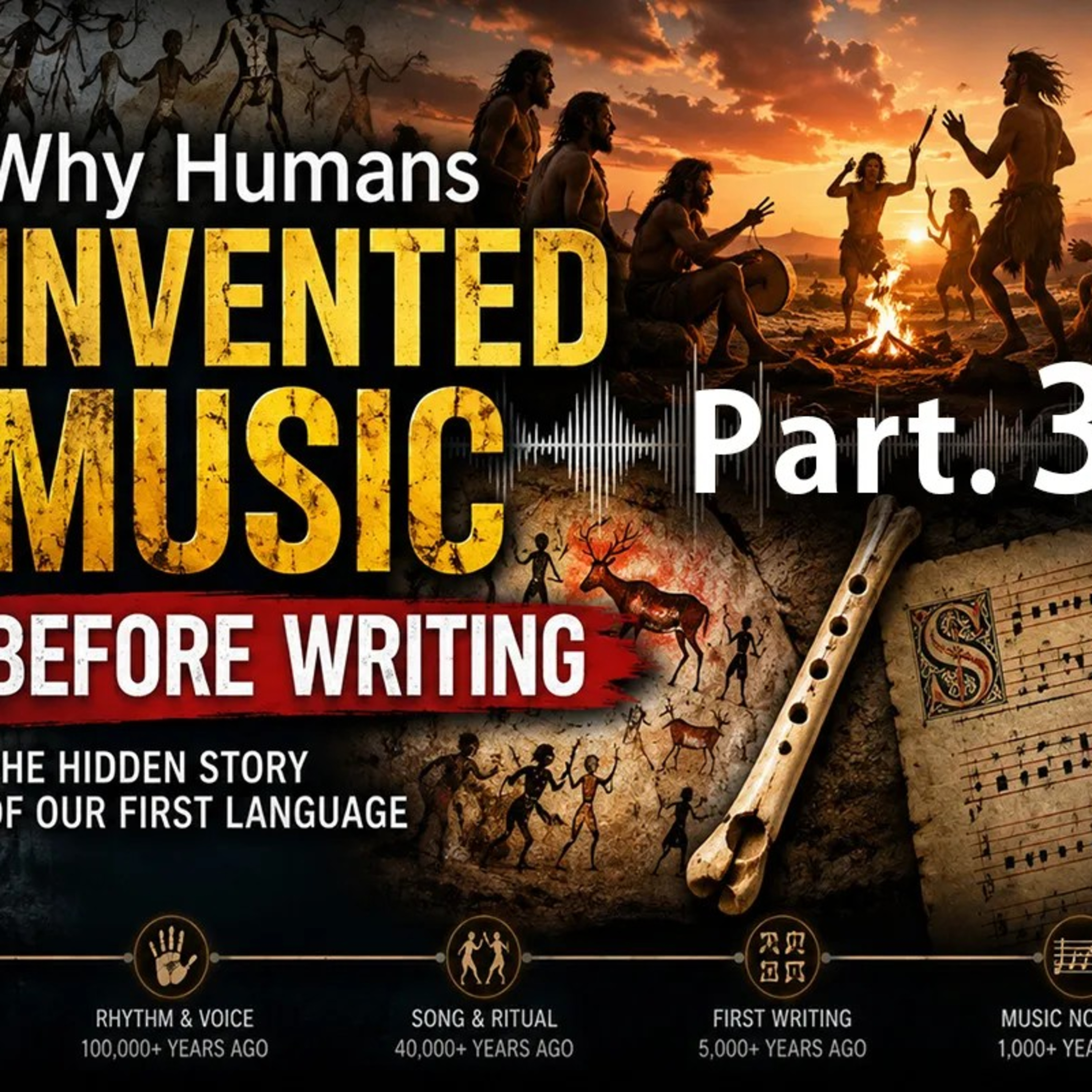 【Why Humans Invented Music Before Writing Part 3】Series: “Studies in Music and Human Culture” episode artwork