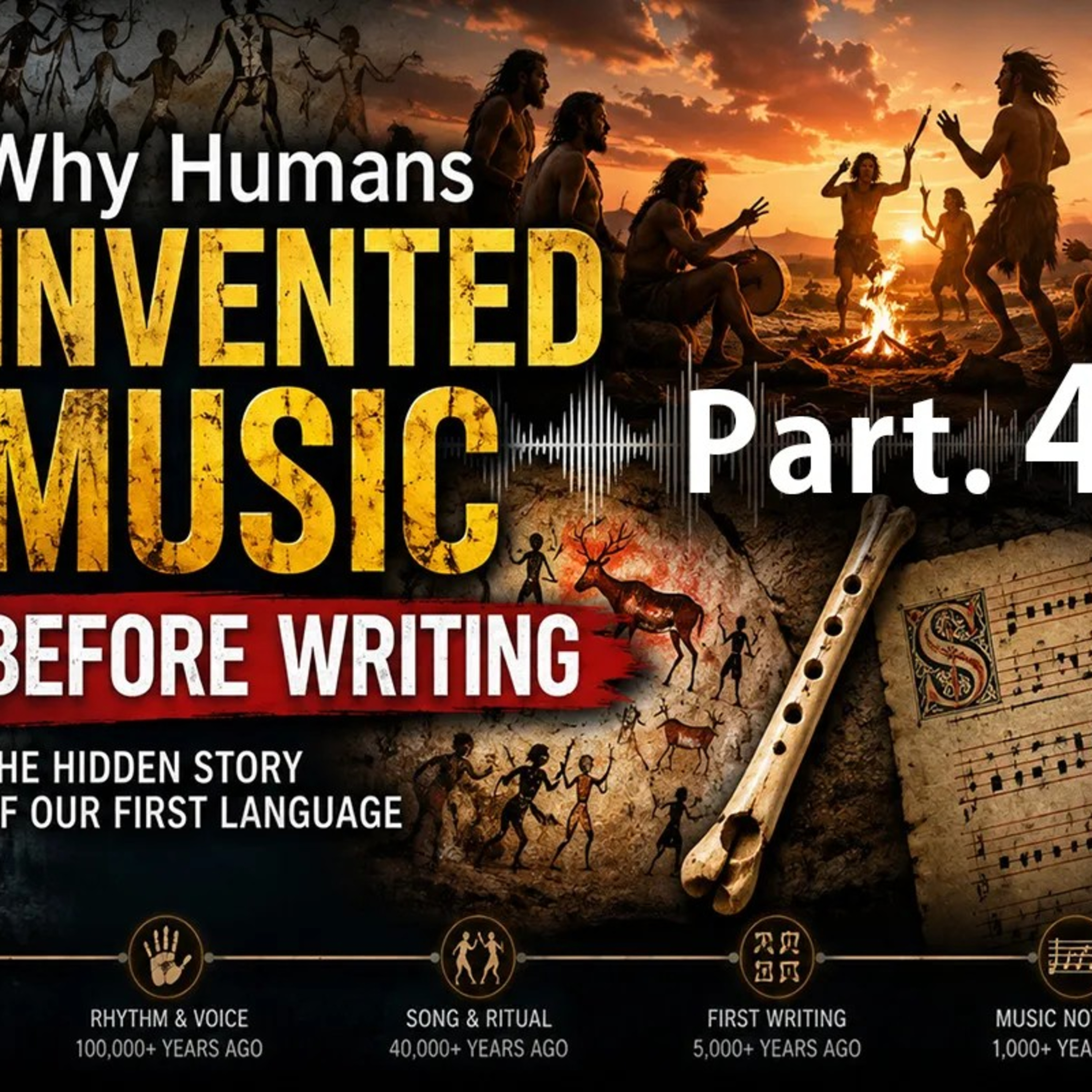 【Why Humans Invented Music Before Writing Part 4】Series: “Studies in Music and Human Culture” episode artwork