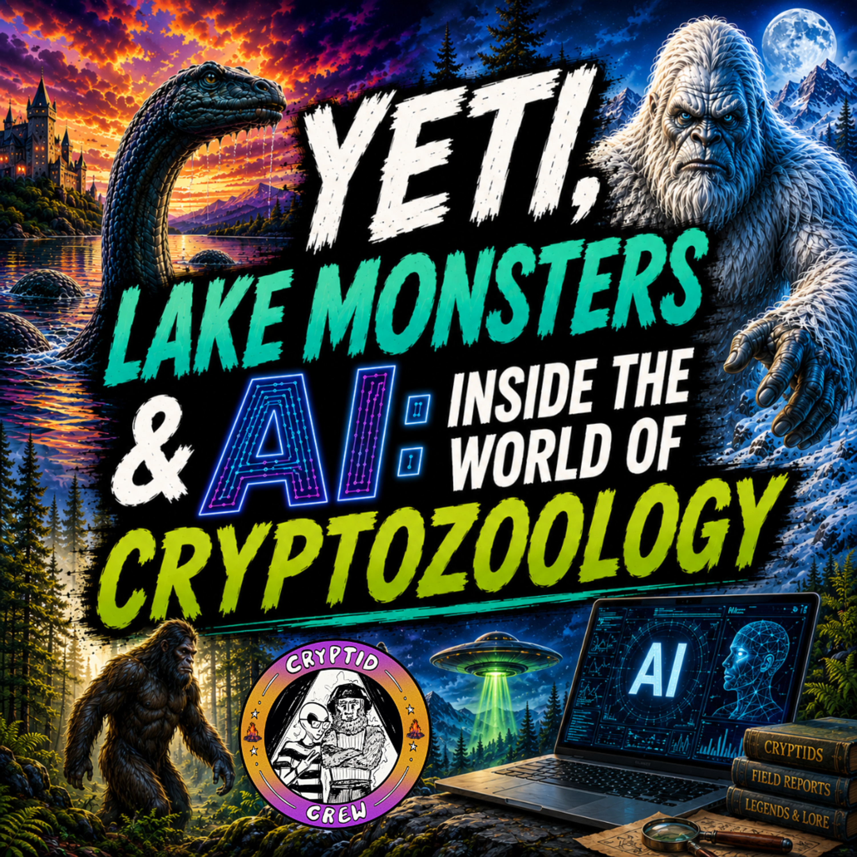 Yeti, Lake Monsters, & AI: Inside The World Of Cryptozoology episode artwork