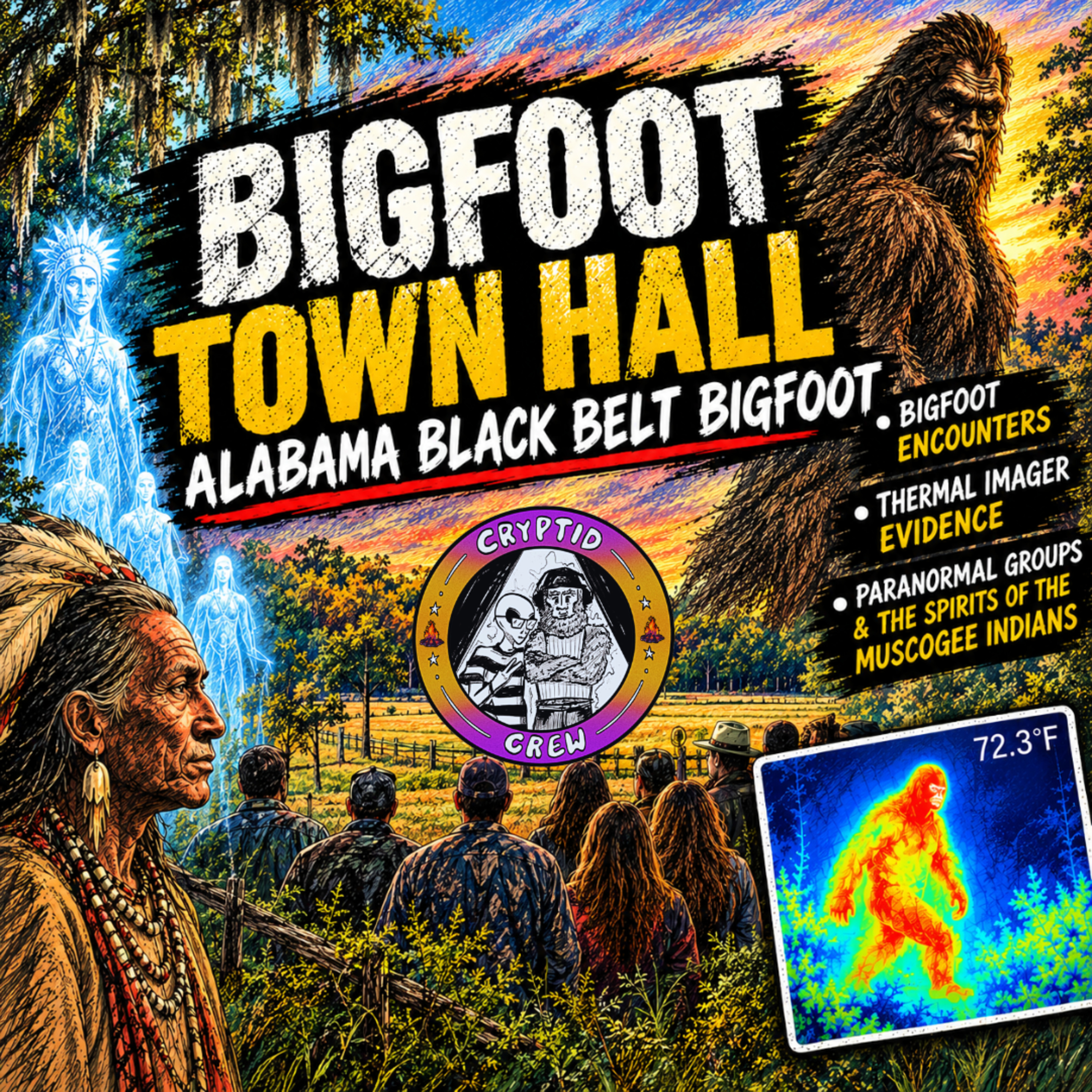 Alabama Black Belt Bigfoot | Thermal Evidence & Strange Encounters episode artwork