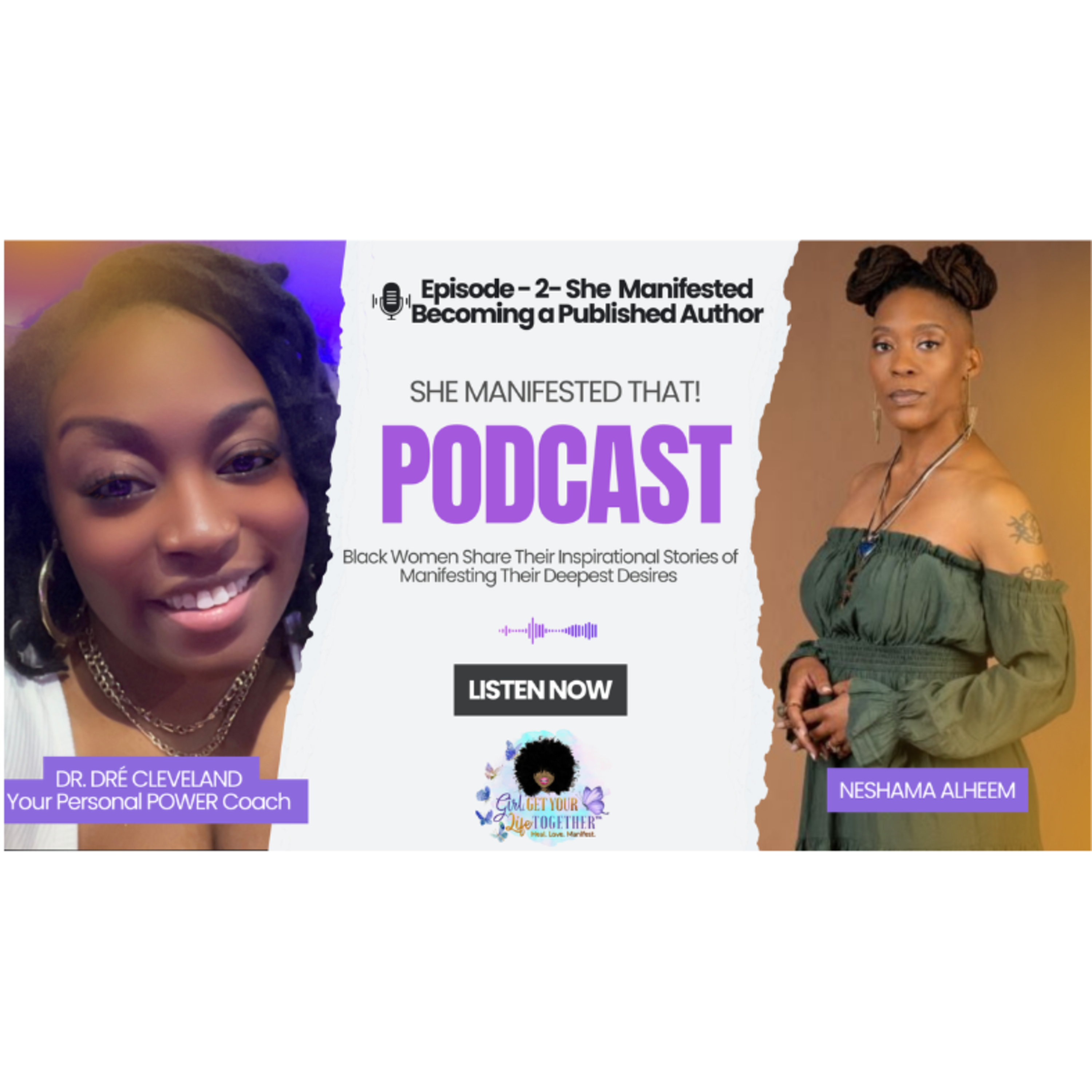 She Manifested Becoming a Published Author episode artwork