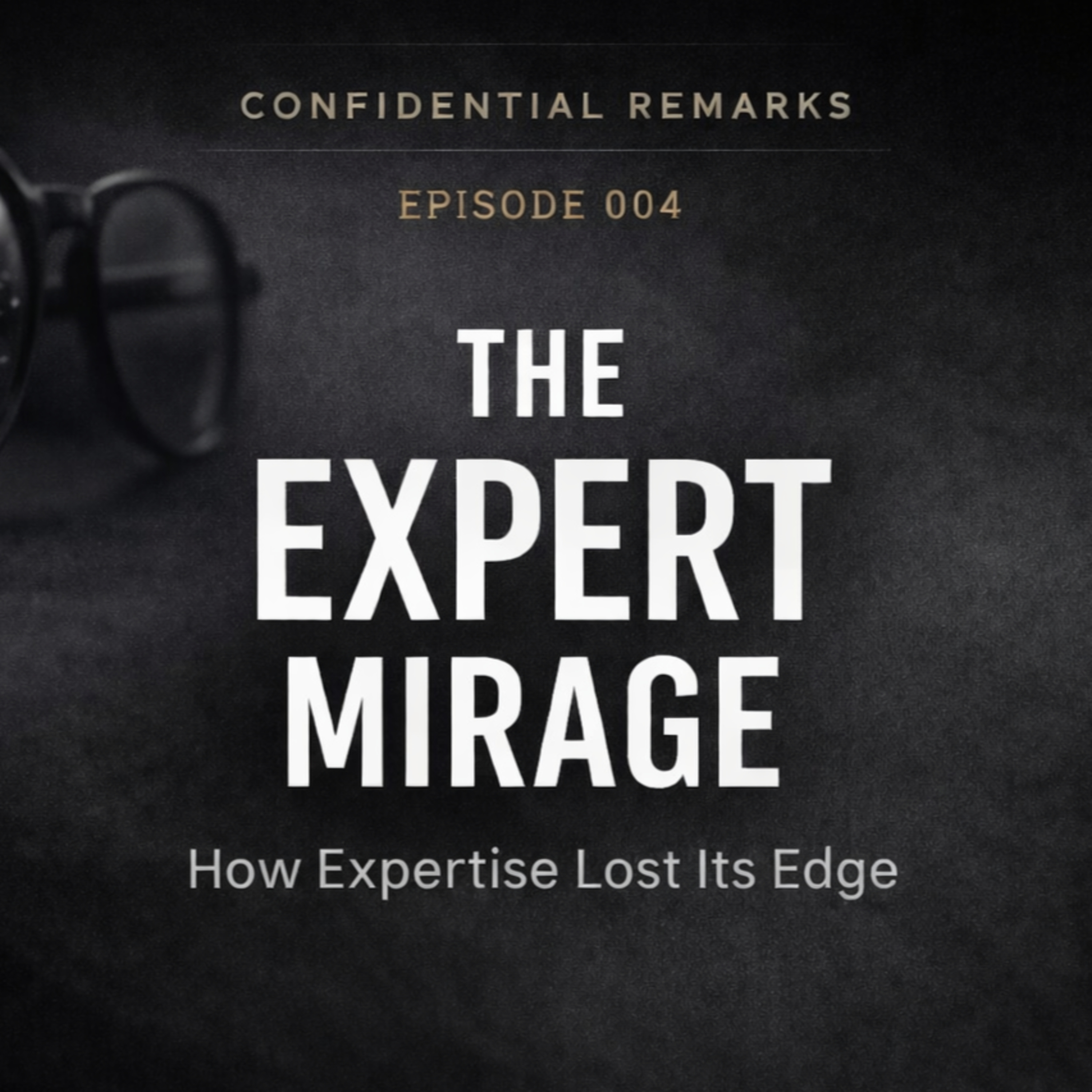 The Expert Mirage: How Expertise Lost Its Edge