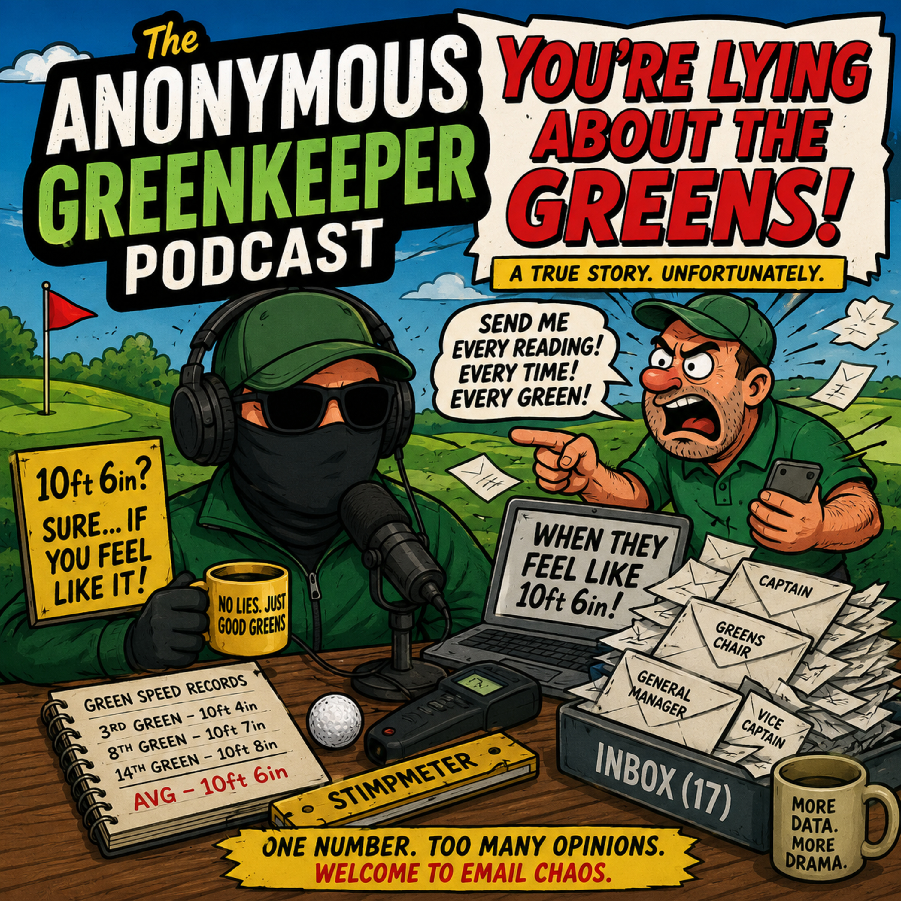You're Lying About The Greens!! episode artwork
