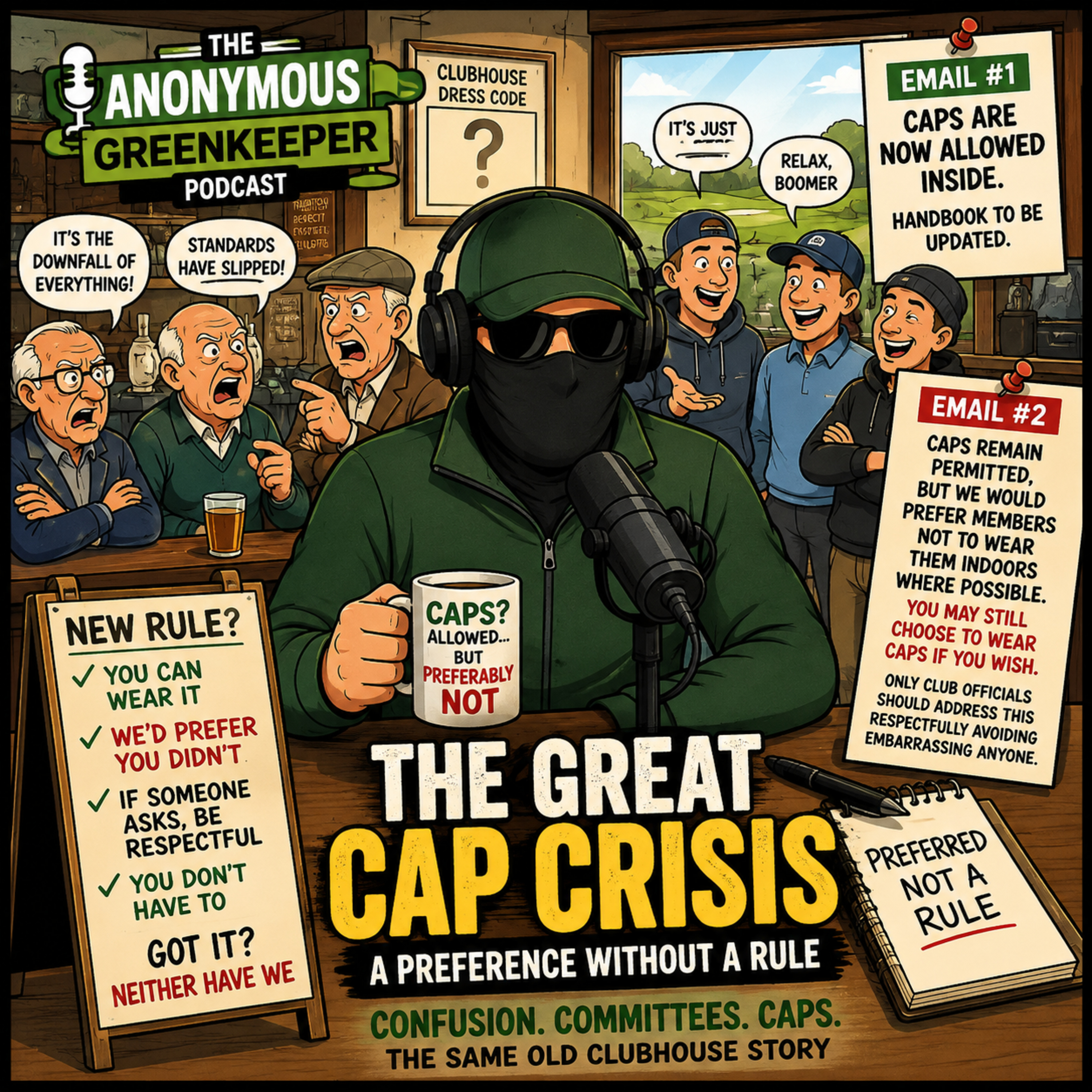The Great Cap Crisis episode artwork