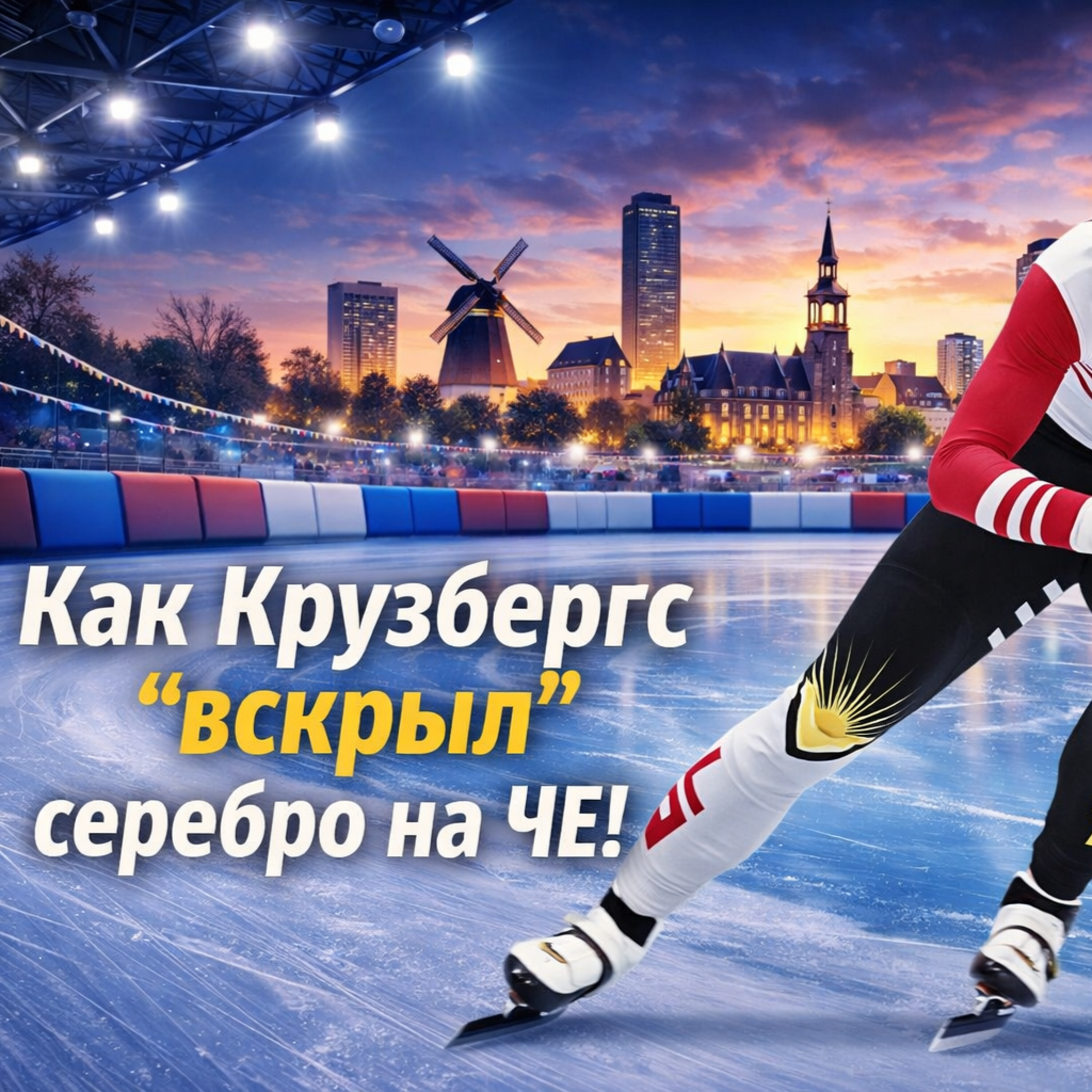 Как Крузбергс "вскрыл" серебро Чемпионата Европы по шорт-треку! episode artwork