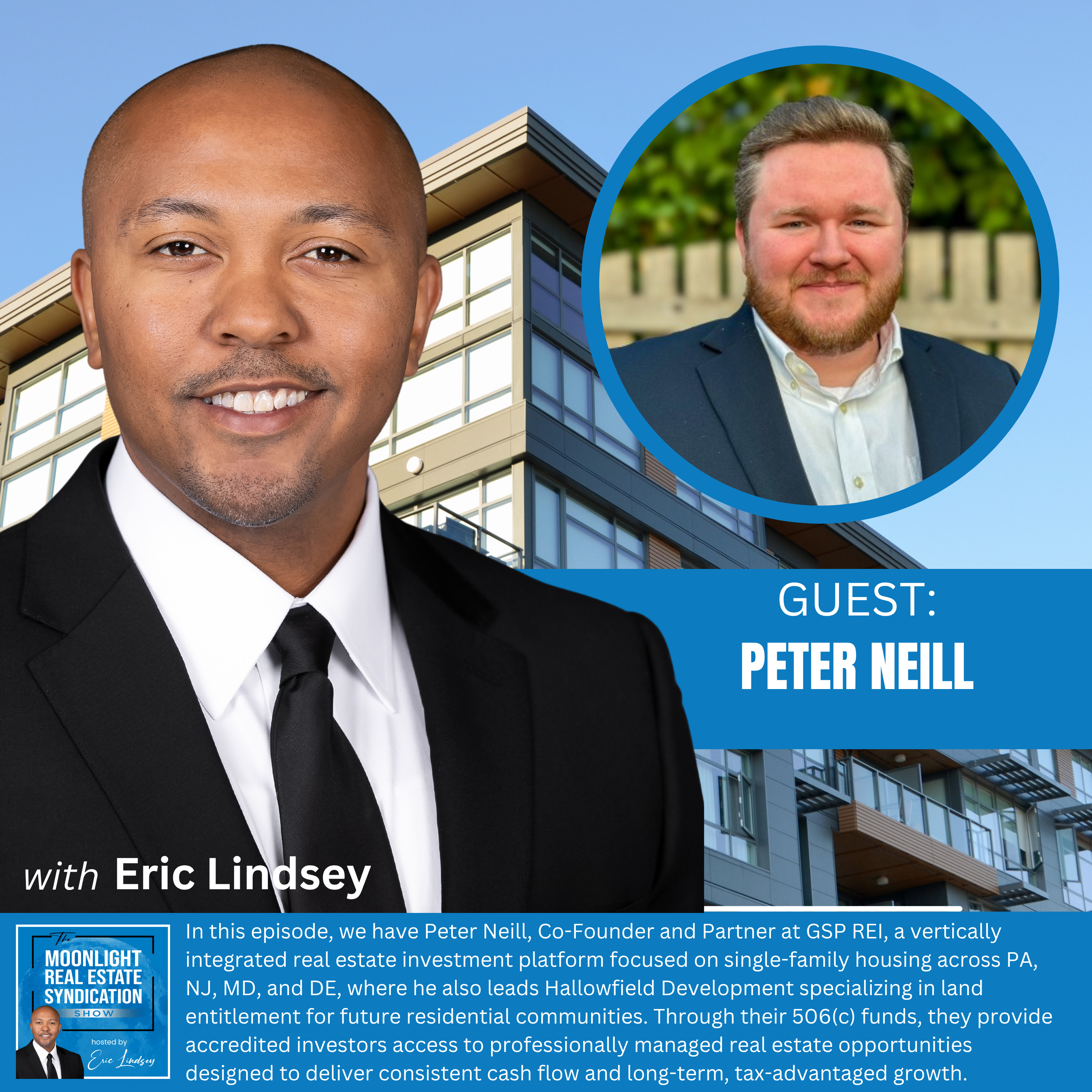 Raising private capital to acquire, renovate, and operate residential investment properties. Part 2 episode artwork