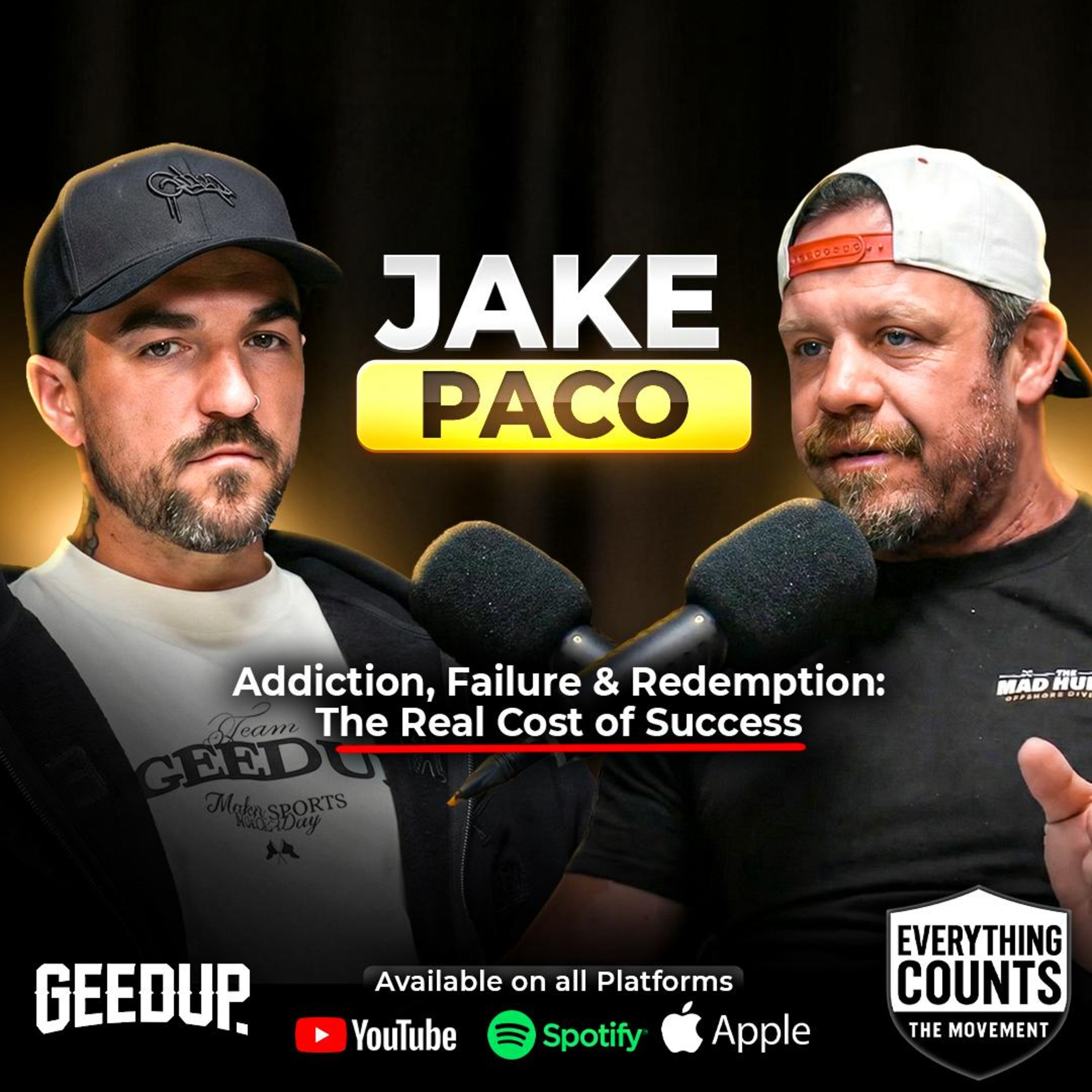 EP 06 | Addiction, Failure & Redemption: The Real Cost of Success | Jake Packo EP 06 - with Jamie Small episode artwork