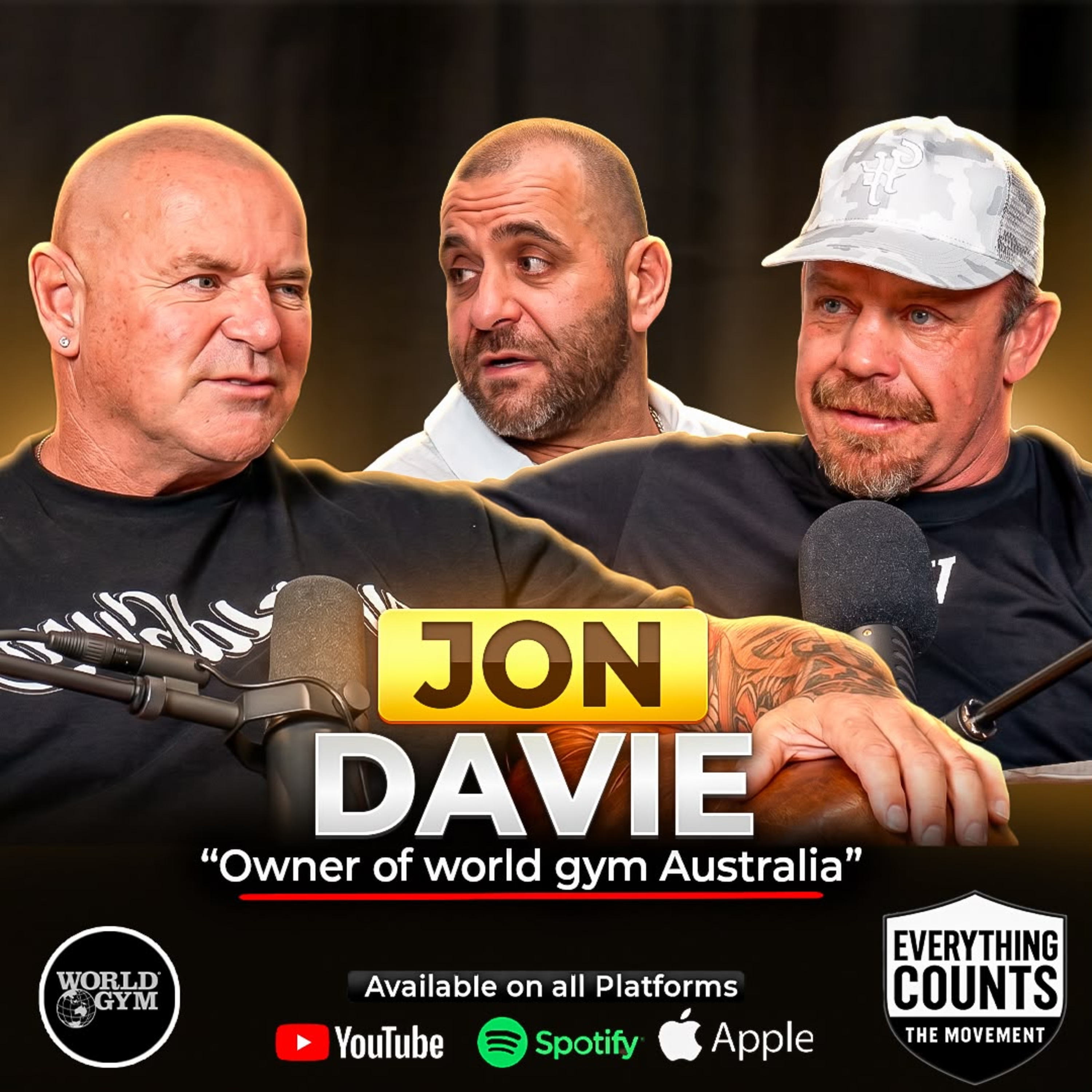 From Rugby to 61 Gyms: John Davey on Building World Gym Australia | Everything Counts episode artwork
