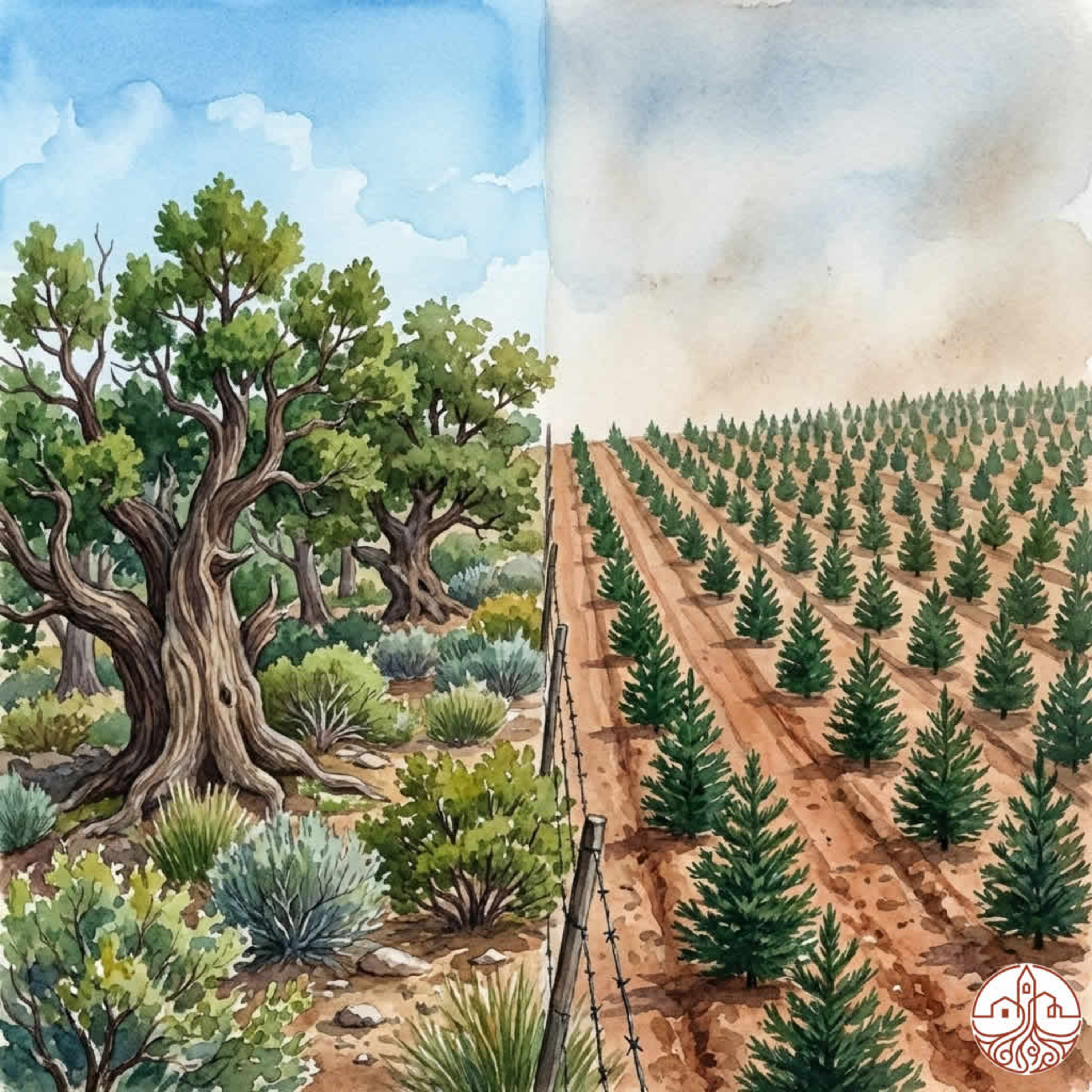 2. ¡Que pena! Están destrozando un bosque centenario de sabinas en el entorno del cañón del río Lobos episode artwork