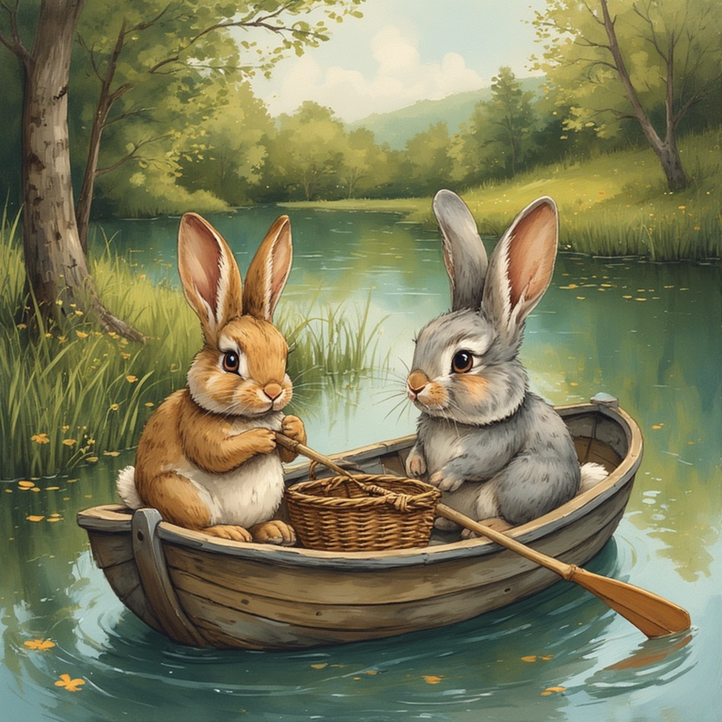 The little boat on the lake: A calming sleep story episode artwork