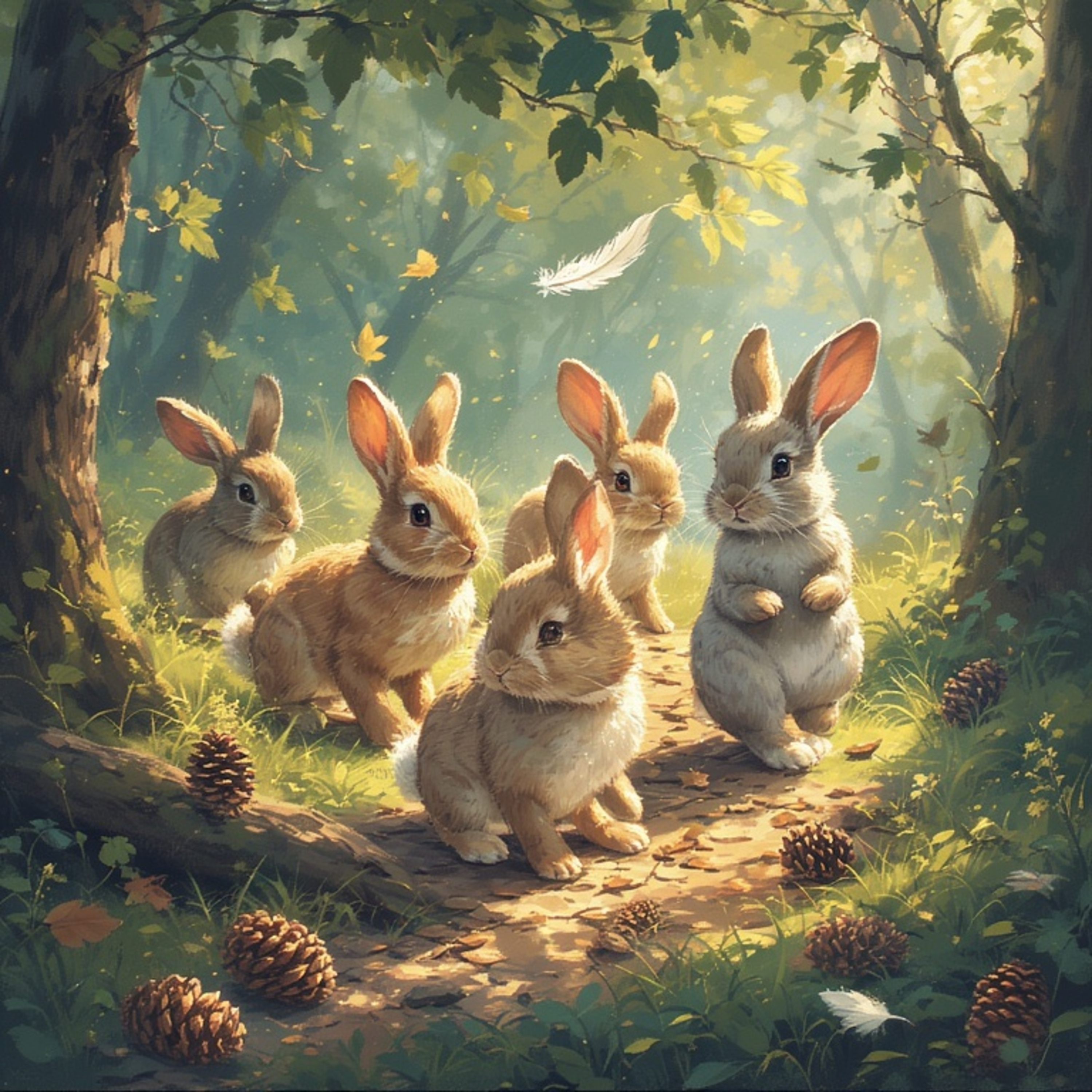 The path through the woods: A calming sleep story episode artwork