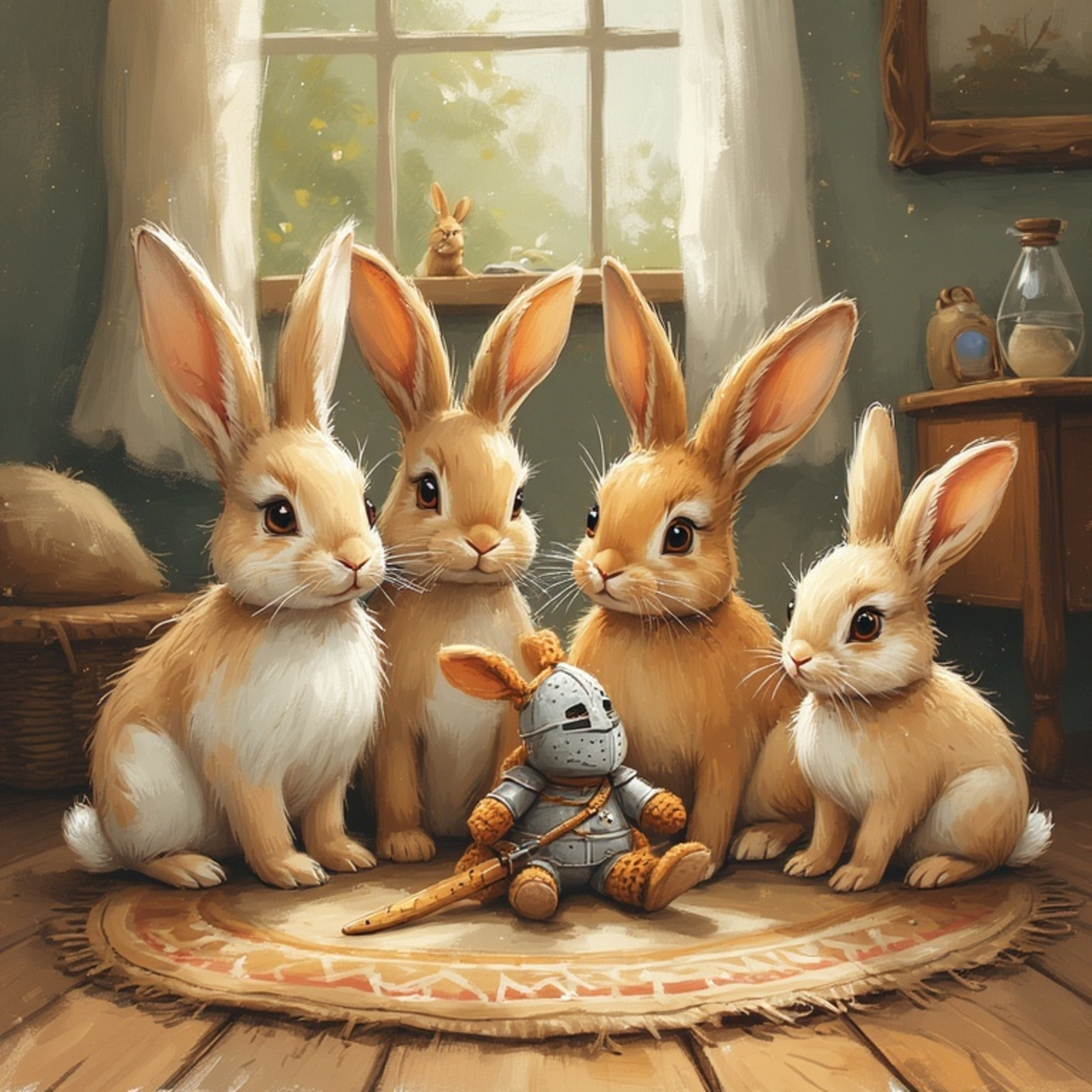 The Knitted Knight: A calming sleep story episode artwork