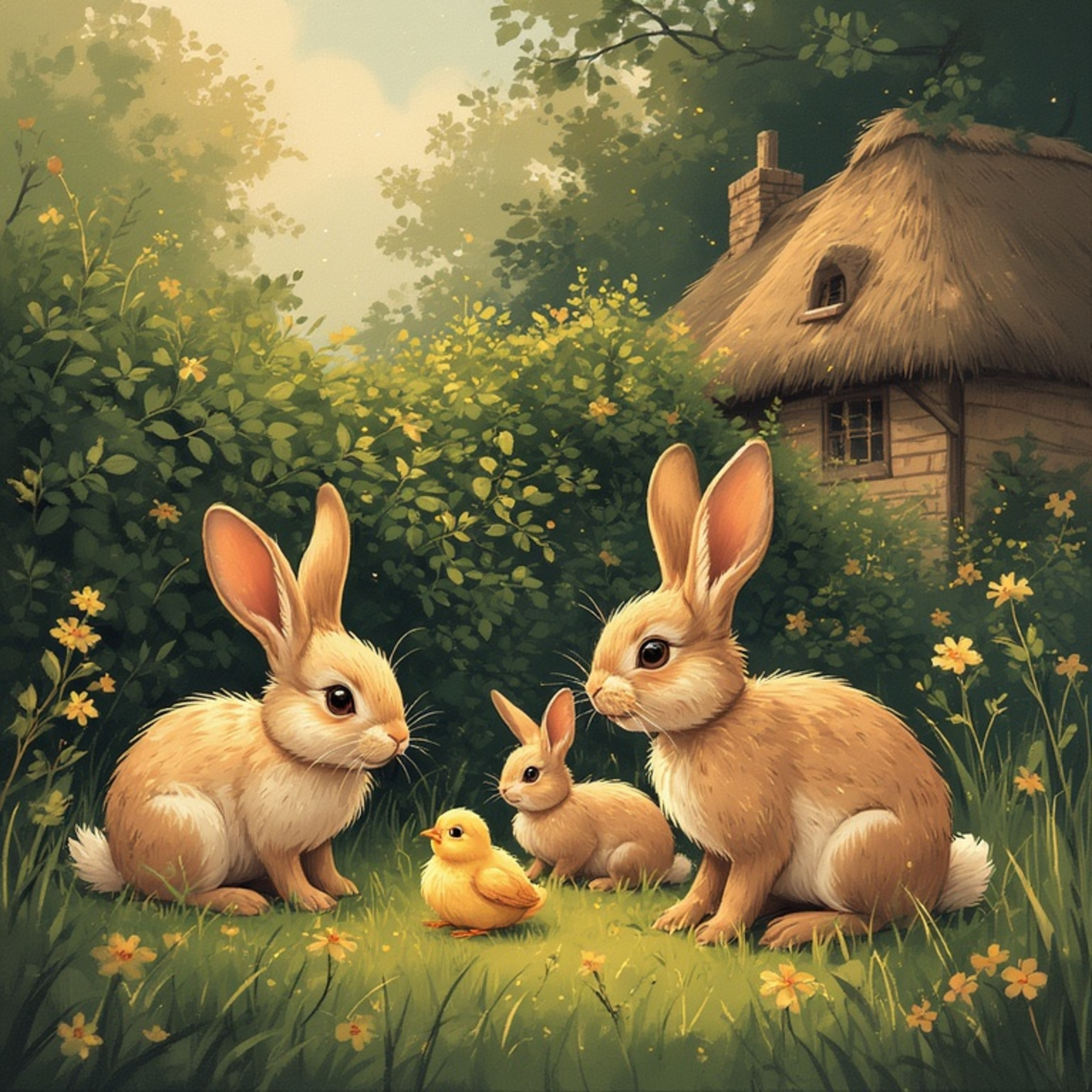 A small visitor in the garden: A calming sleep story episode artwork