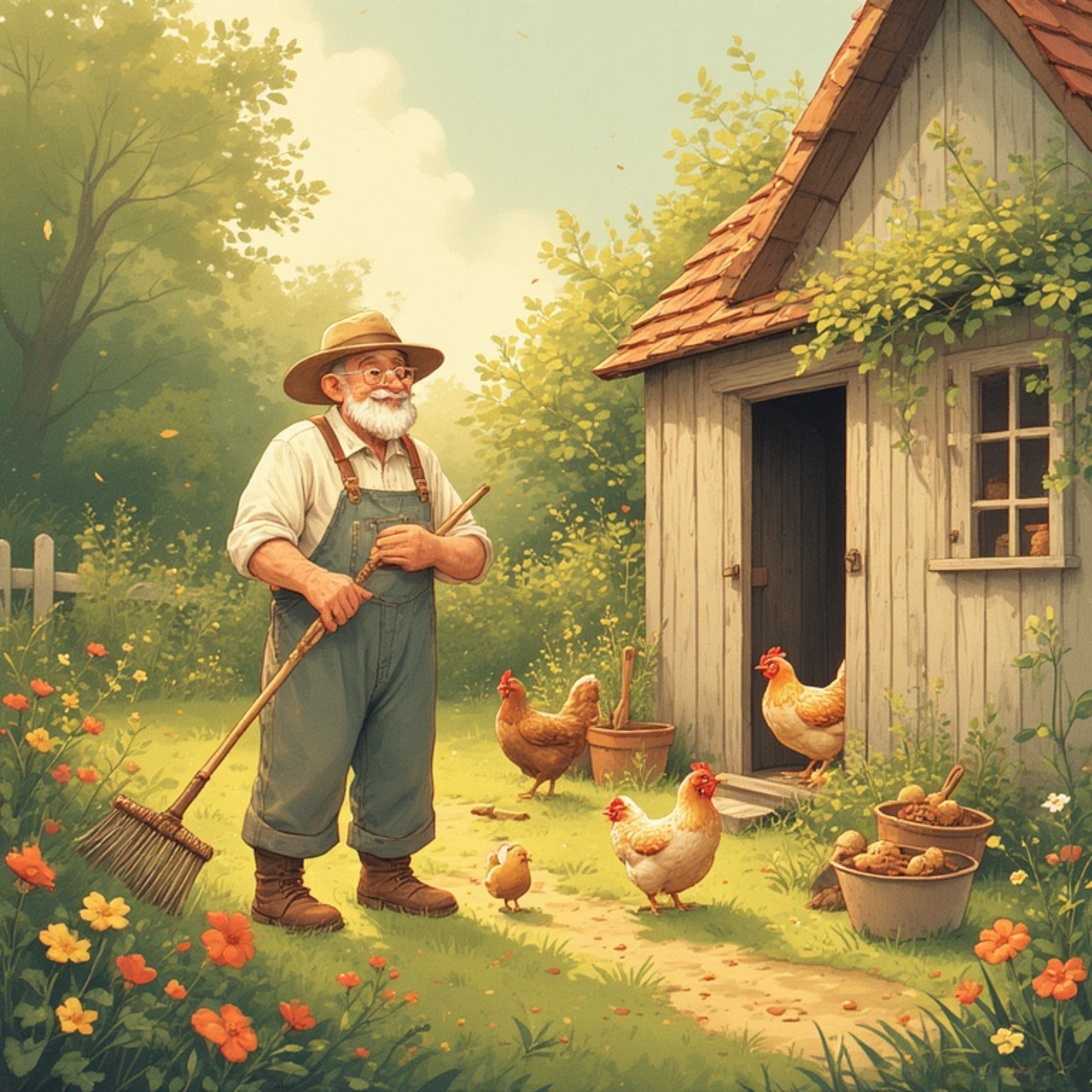 Visiting Mr Bramblewick's hen house: A calming sleep story episode artwork