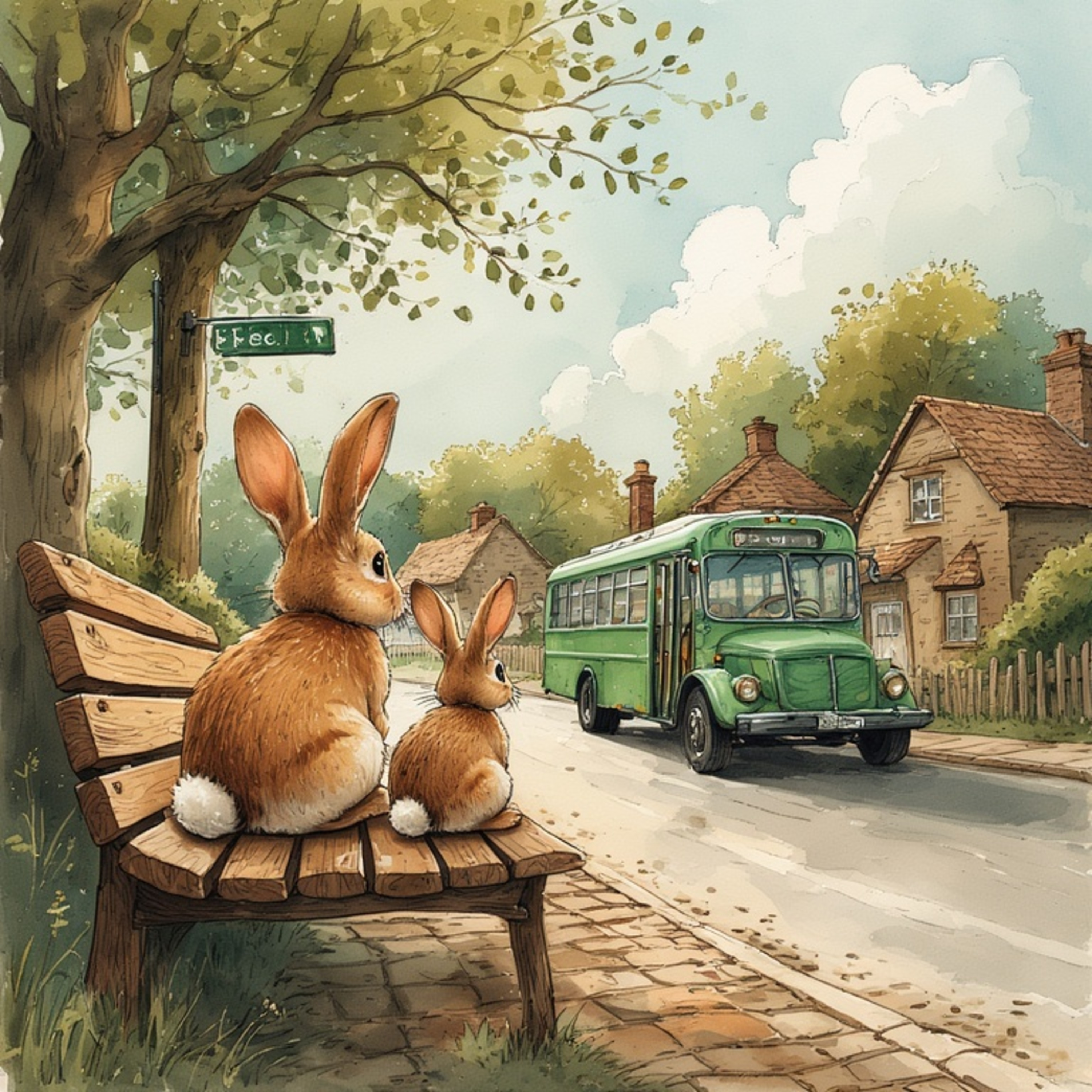 The bus to Twigglesford: A calming sleep story episode artwork