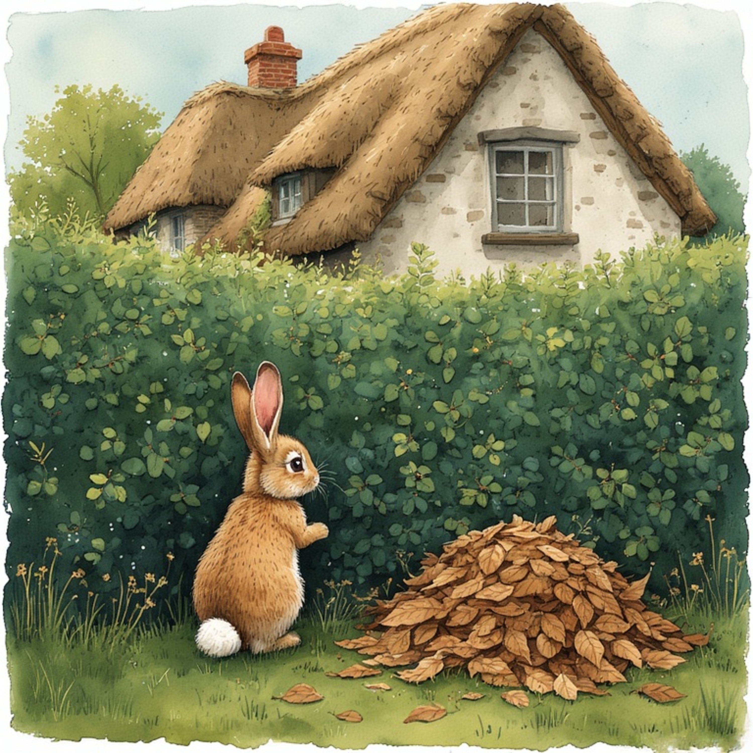The wanderer's hedgerow home: A calming sleep story episode artwork