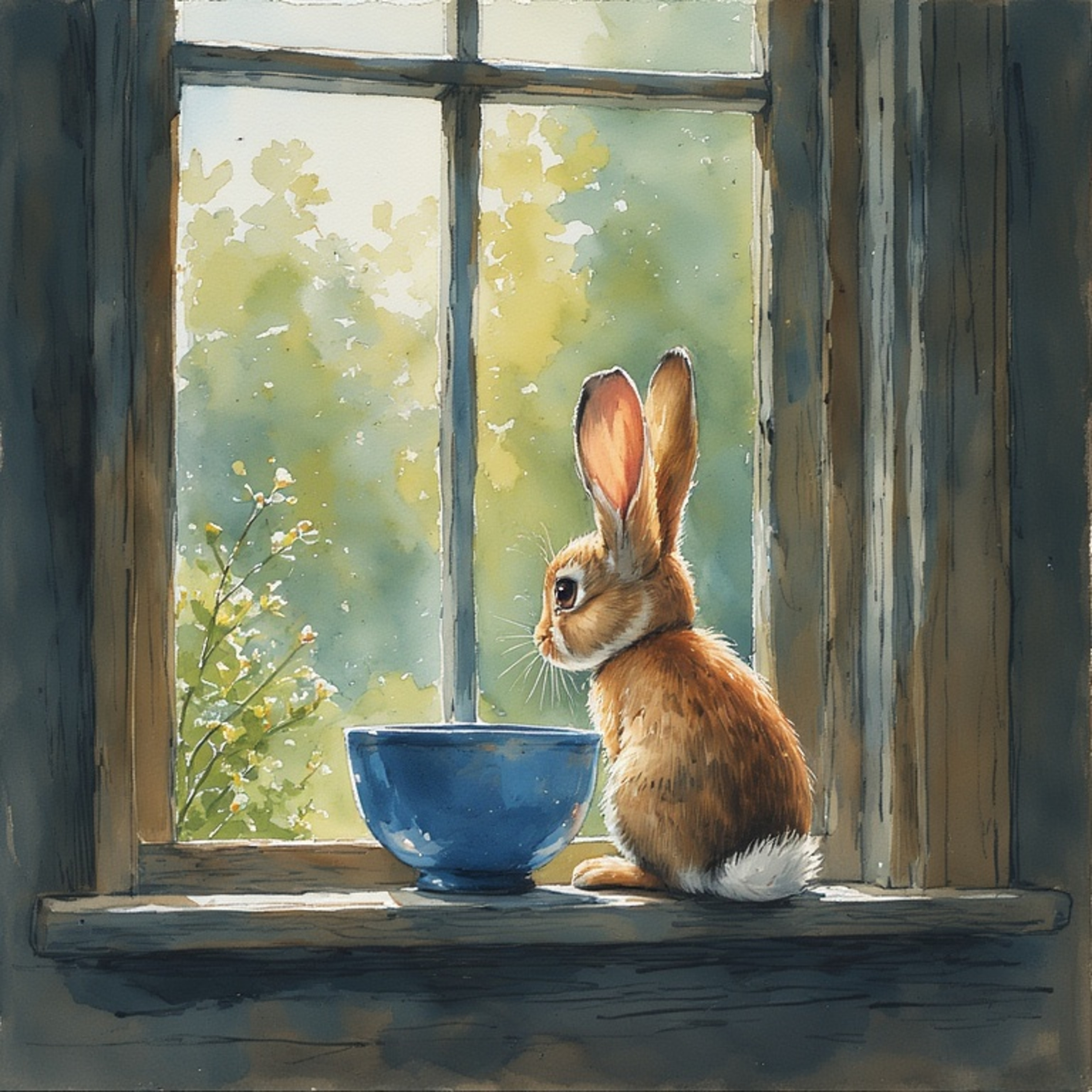 The blue bowl on the shelf: A calming sleep story episode artwork