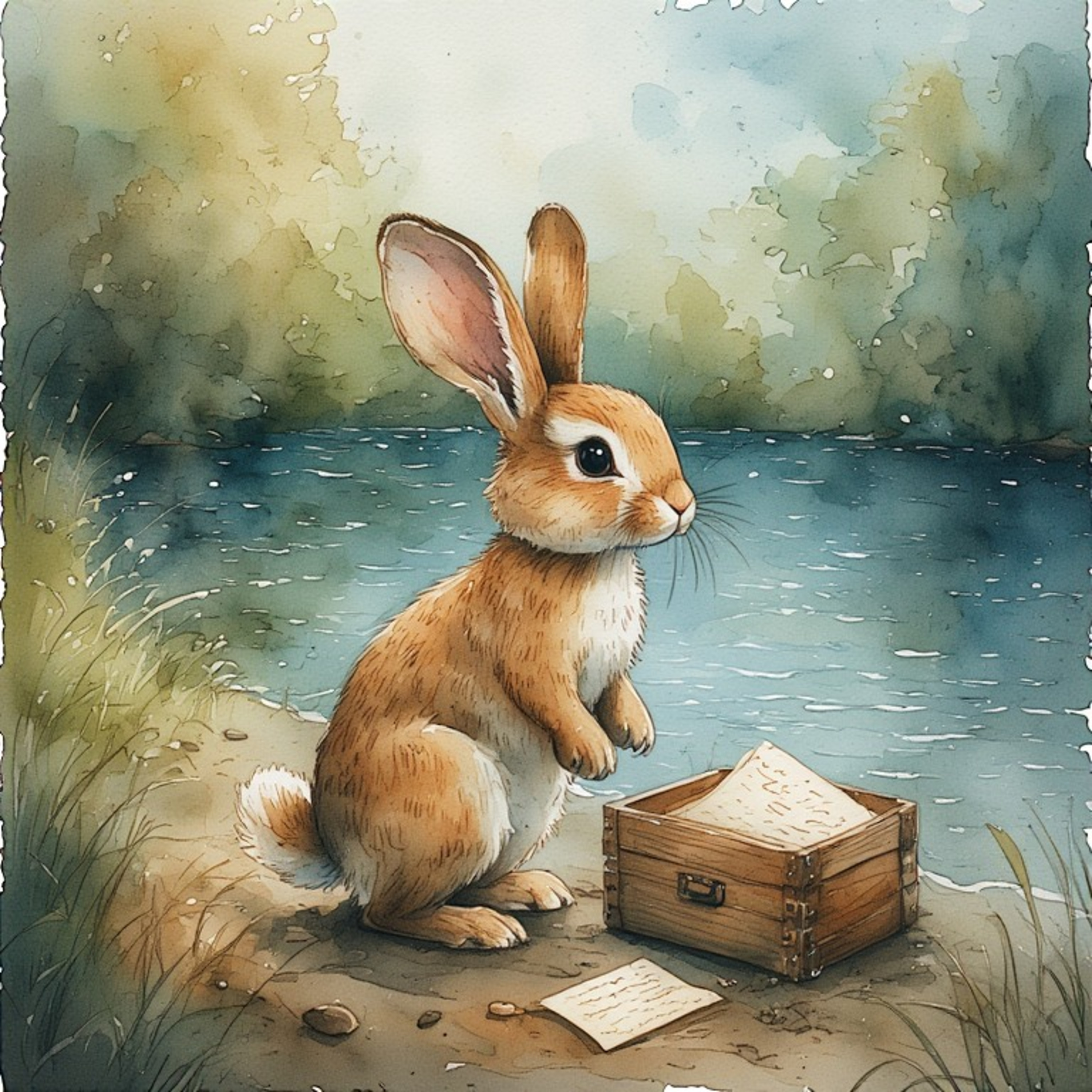 A story to help you sleep: The wooden box by the river episode artwork