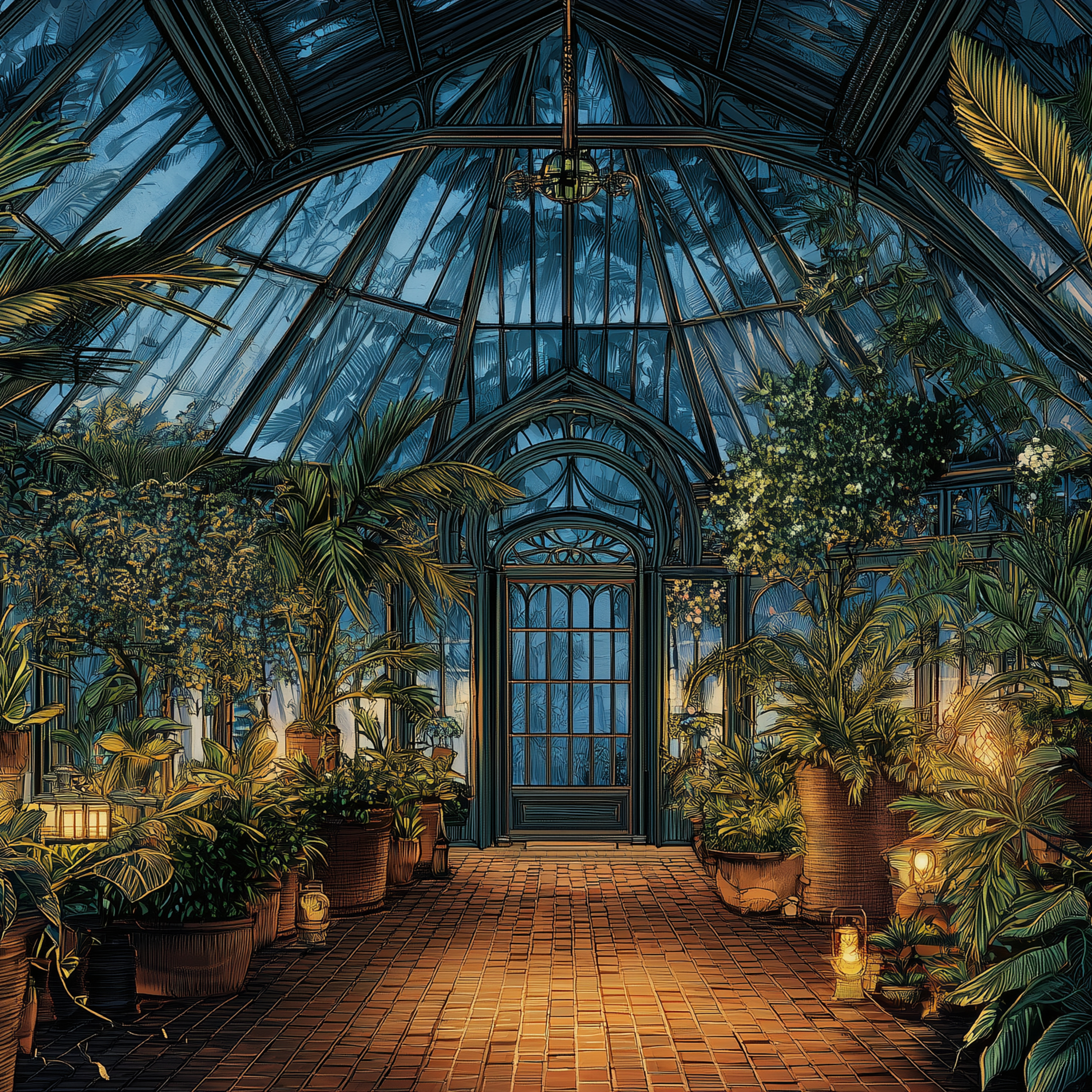 30 Minute Sleep Story: The Glasshouse at the Edge of the Woodland episode artwork