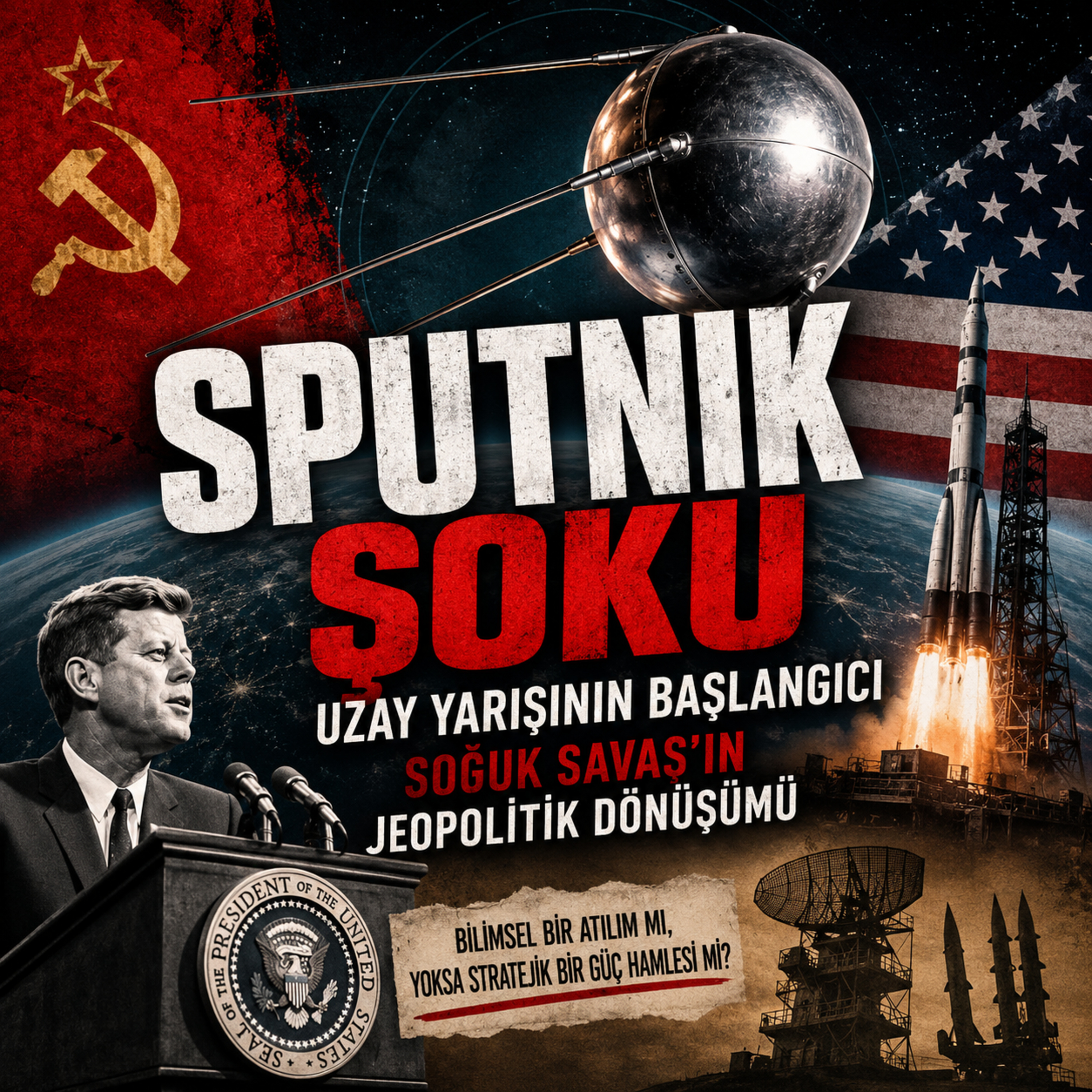Sputnik Şoku ve Uzay Yarışı: Soğuk Savaş’ın Jeopolitik Dönüşümü